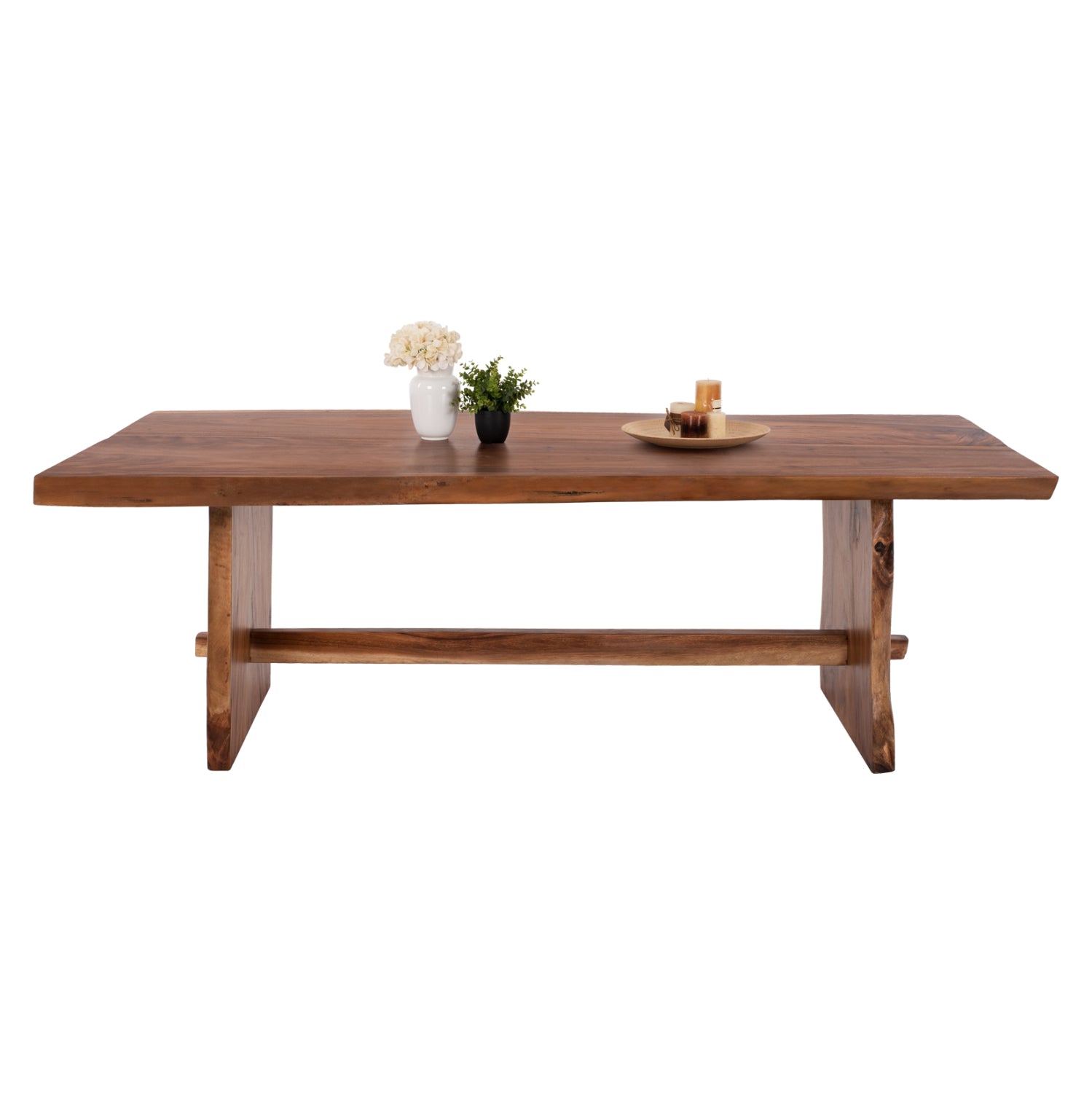 Трапезна маса EGON естествен цвят 240x120x77см