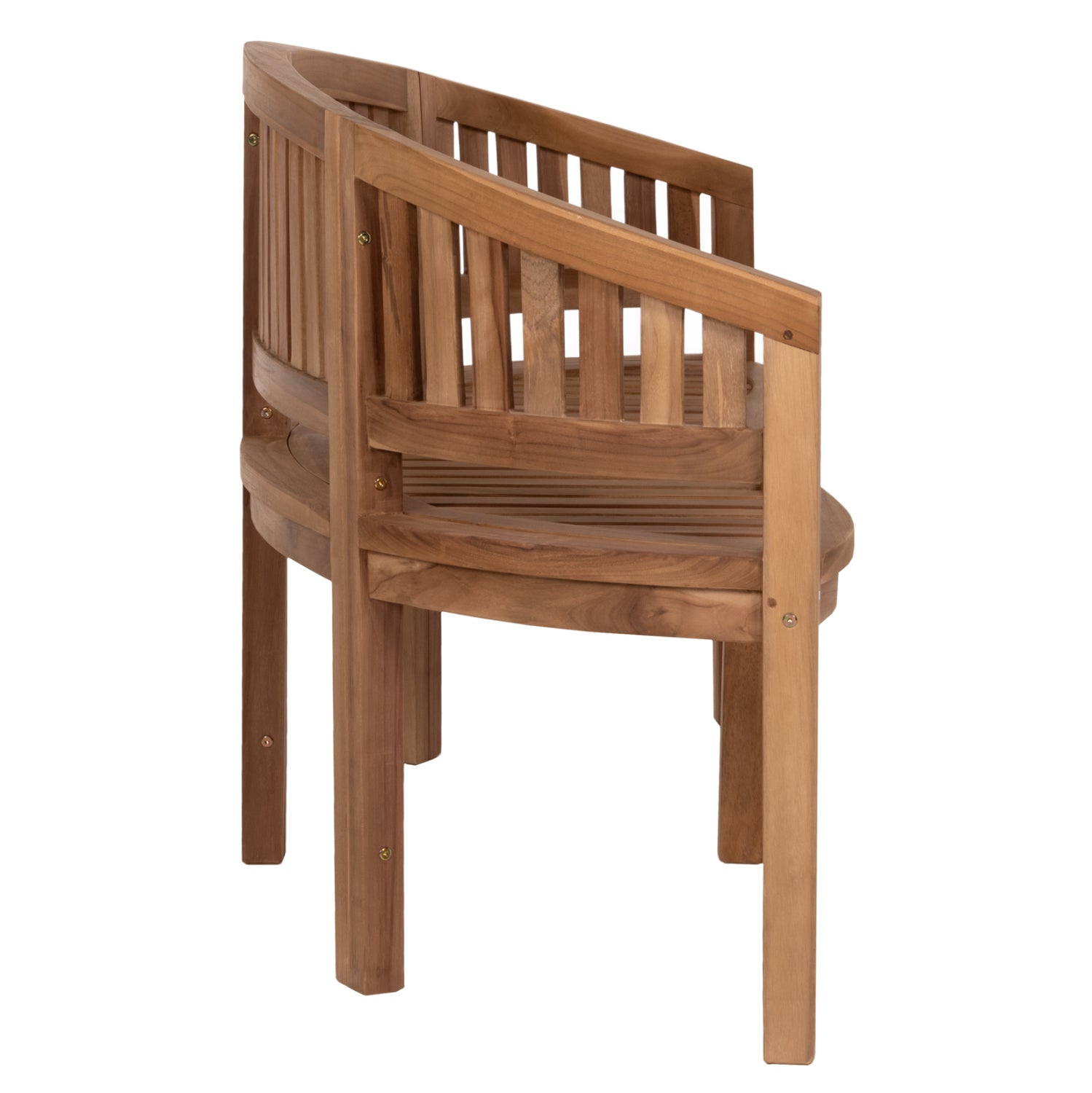 Пейка Капо натурал  149x59x86 тиково дърво