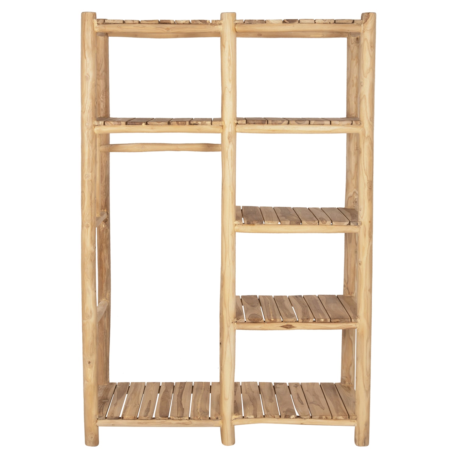 Етажерка BALEN натурал 120x50x180