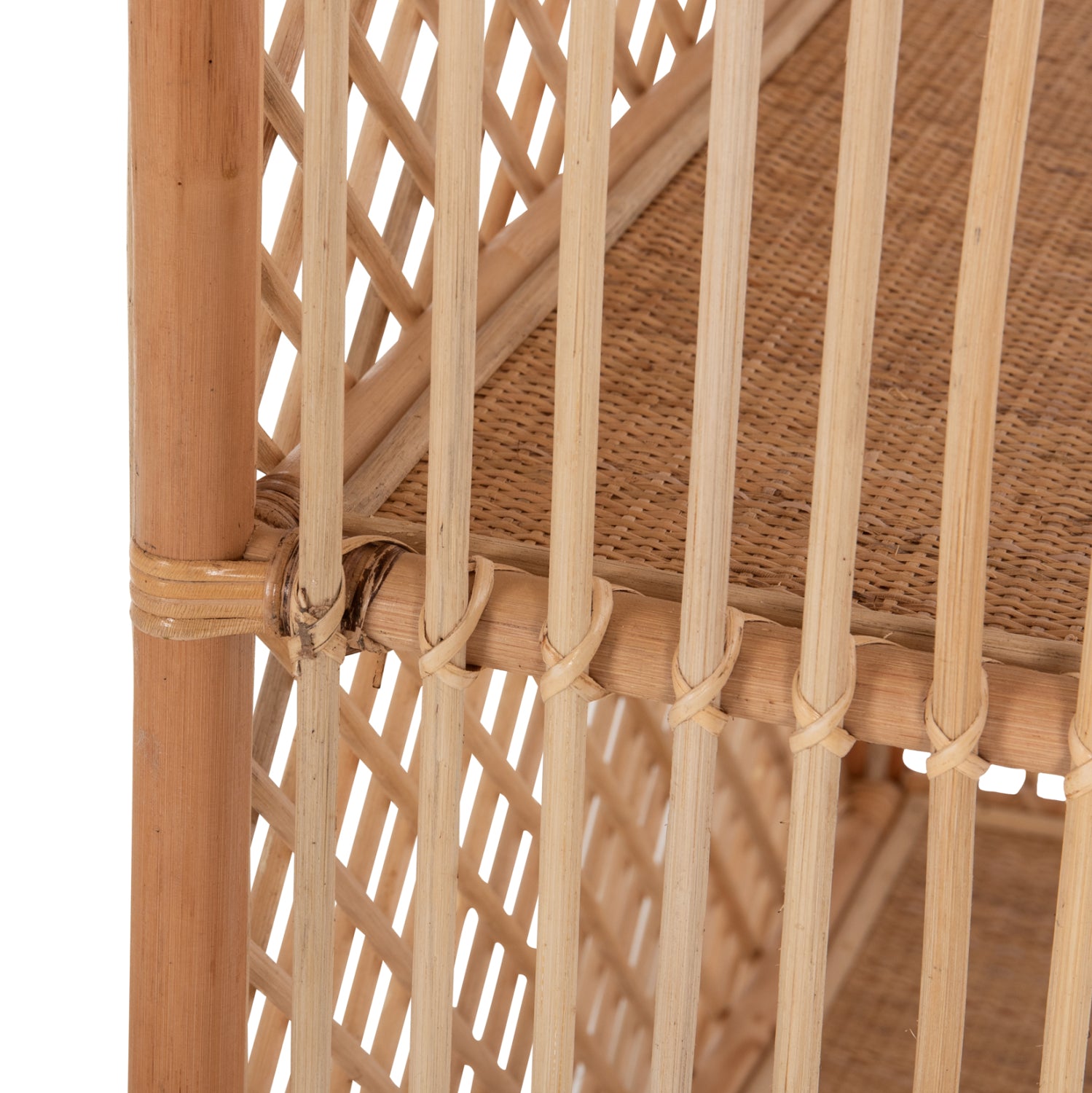 Библиотека SIMOK естествен ратан  80x40x182см