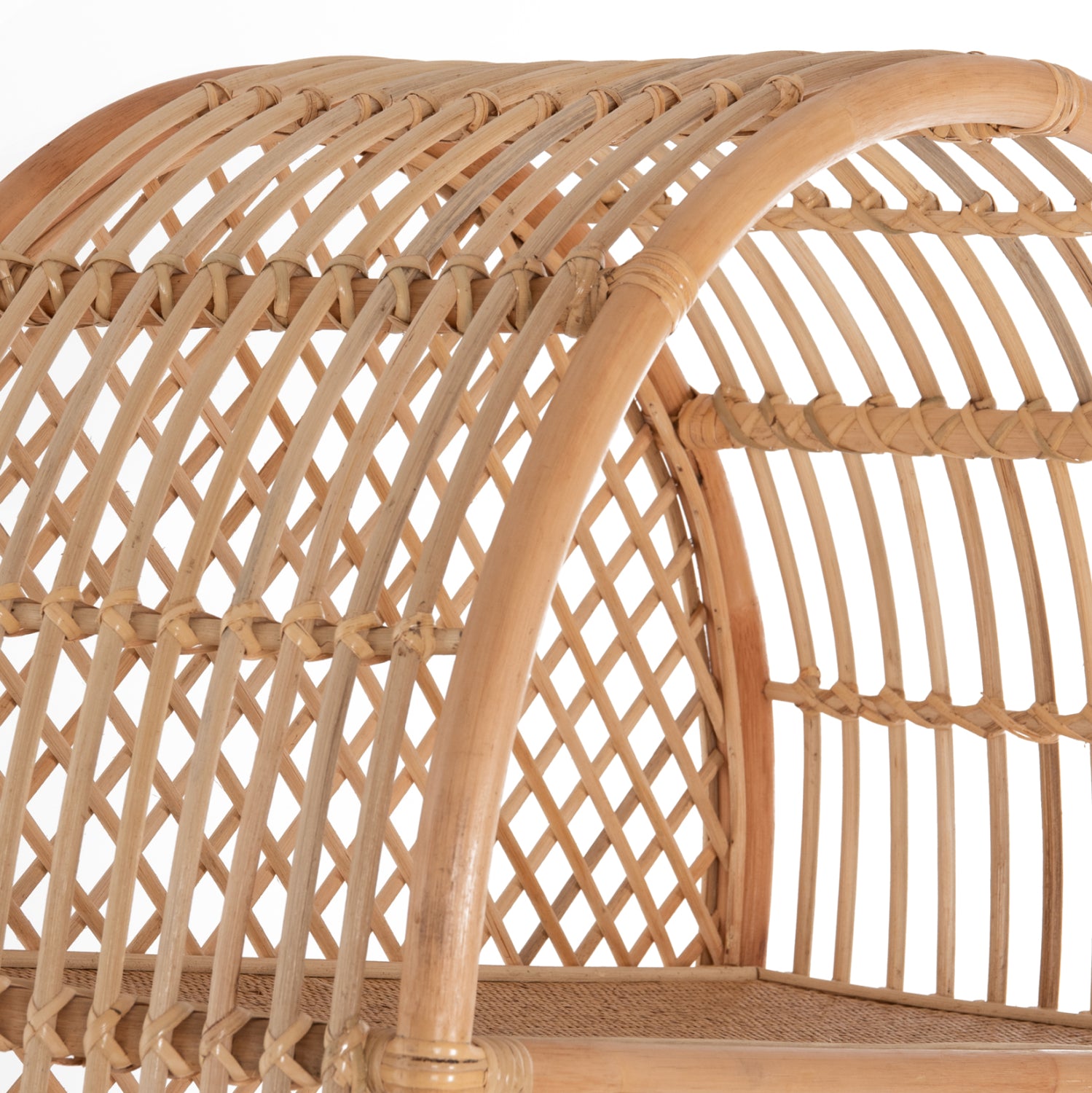 Библиотека SIMOK естествен ратан  80x40x182см