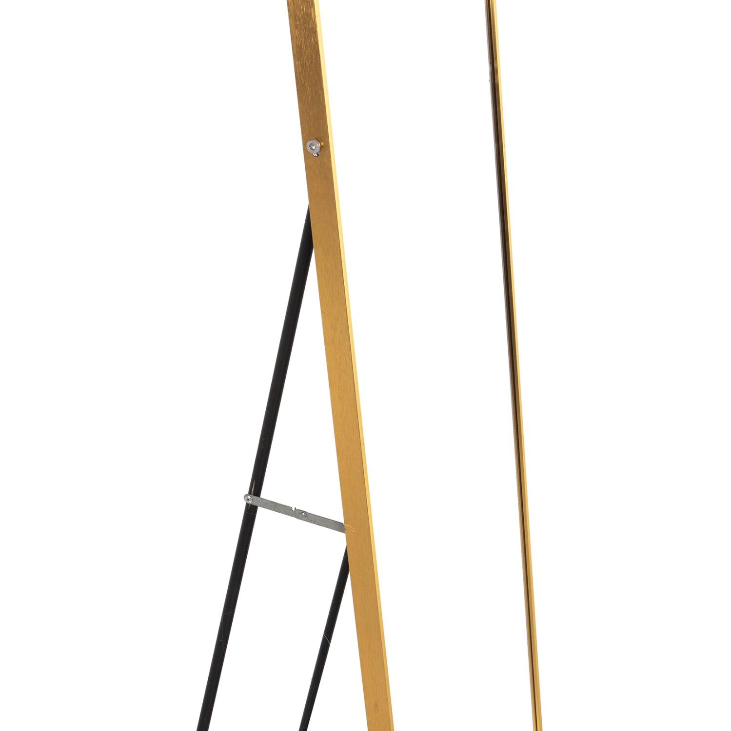 Огледало за под боели алуминиева рамка в цвят злато 40х35х160см.