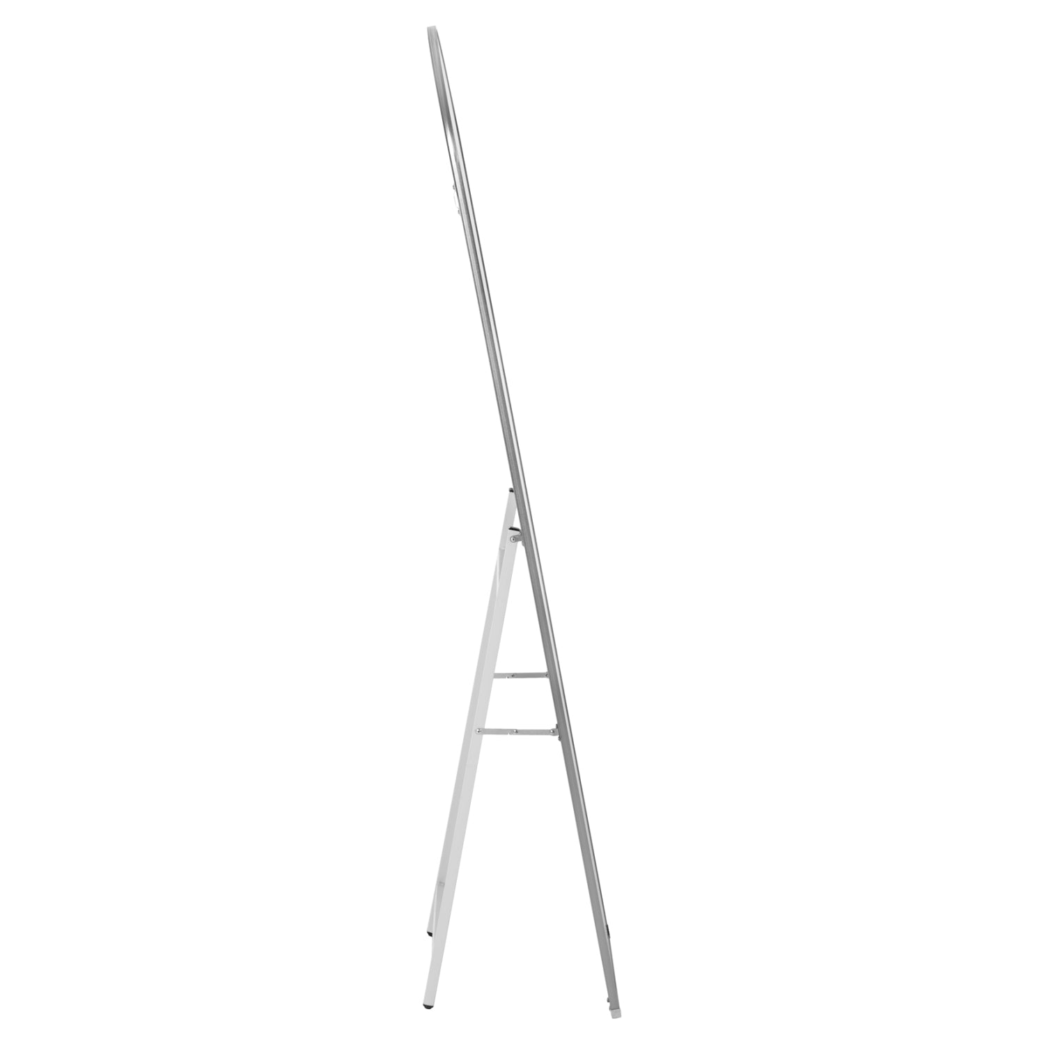 Подово огледало joely с алуминиева рамка в сребрист цвят 40x31x160см