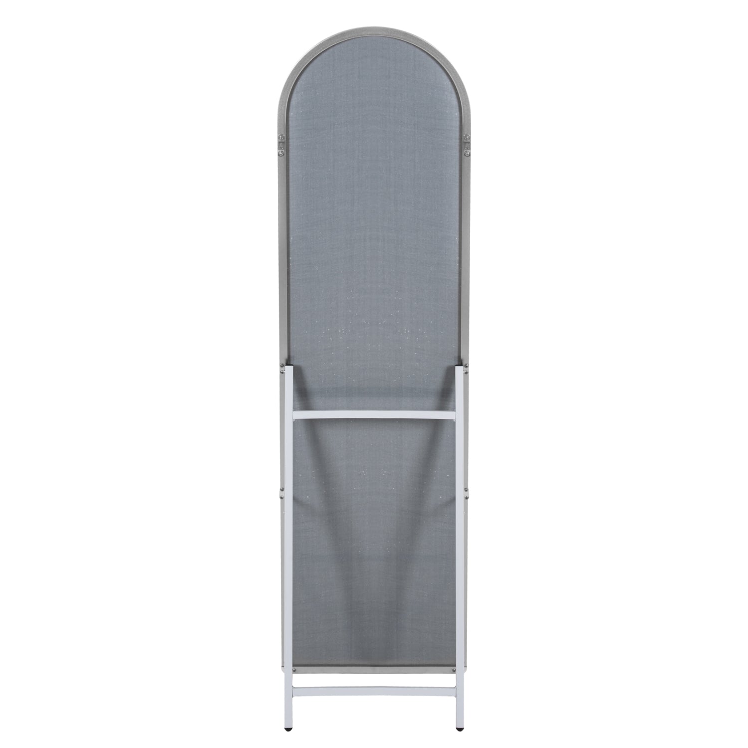 Подово огледало joely с алуминиева рамка в сребрист цвят 40x31x160см