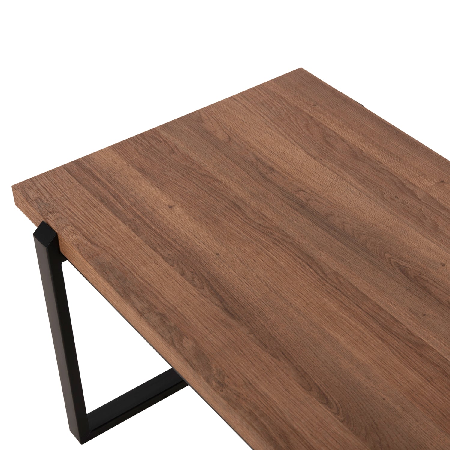 Холна маса SHABEN орех-черен цвят 120x56X45см