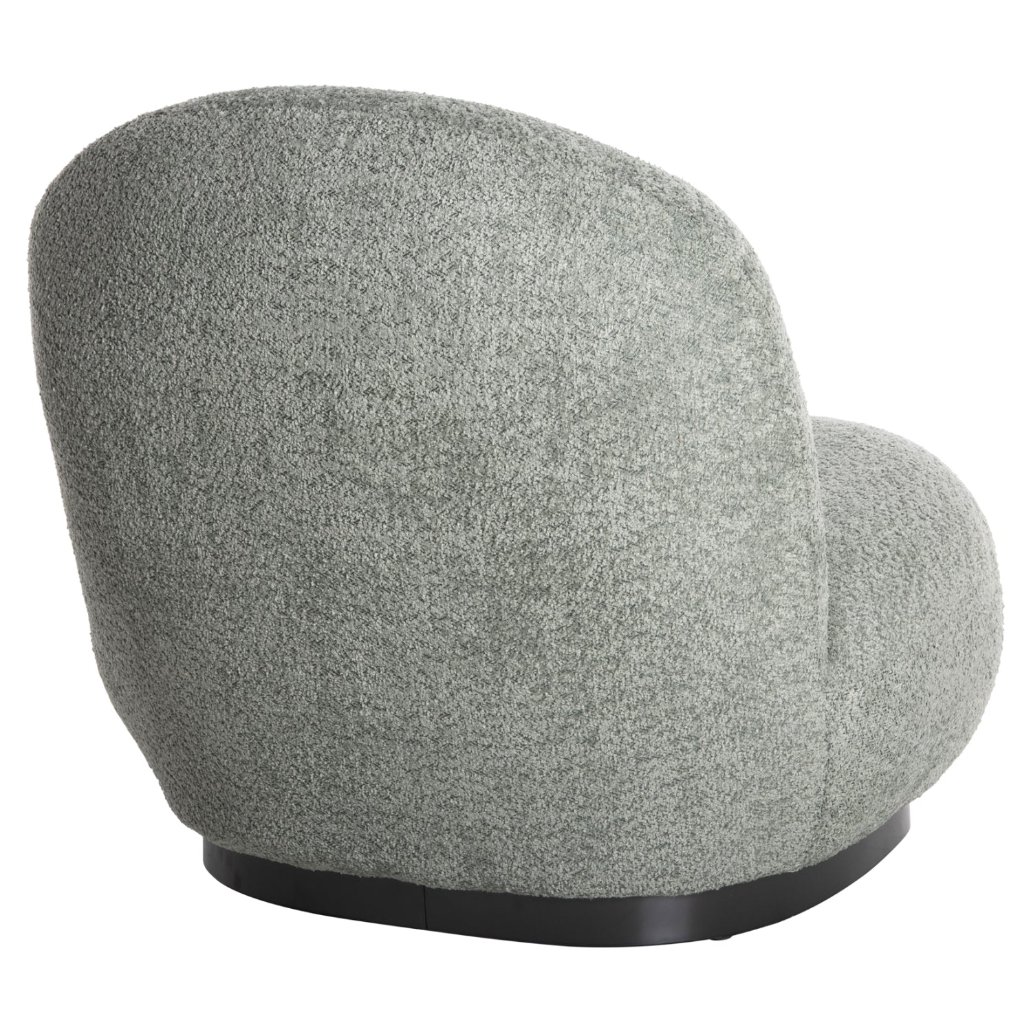 Кресло Бени букле цвят шам фъстък 85x82x77