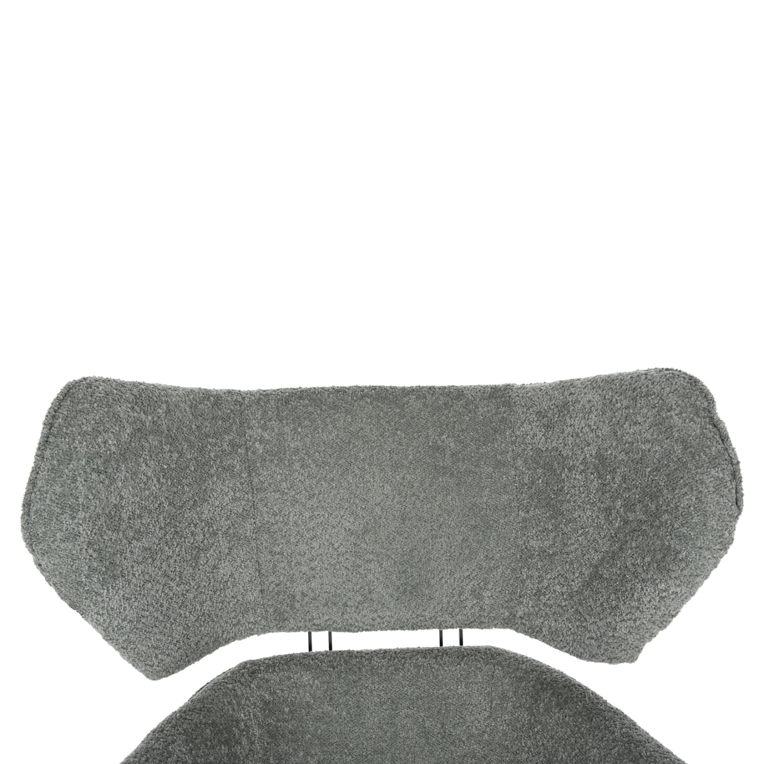 Кресло Брус букле цвят шам фъстък 86x90x97