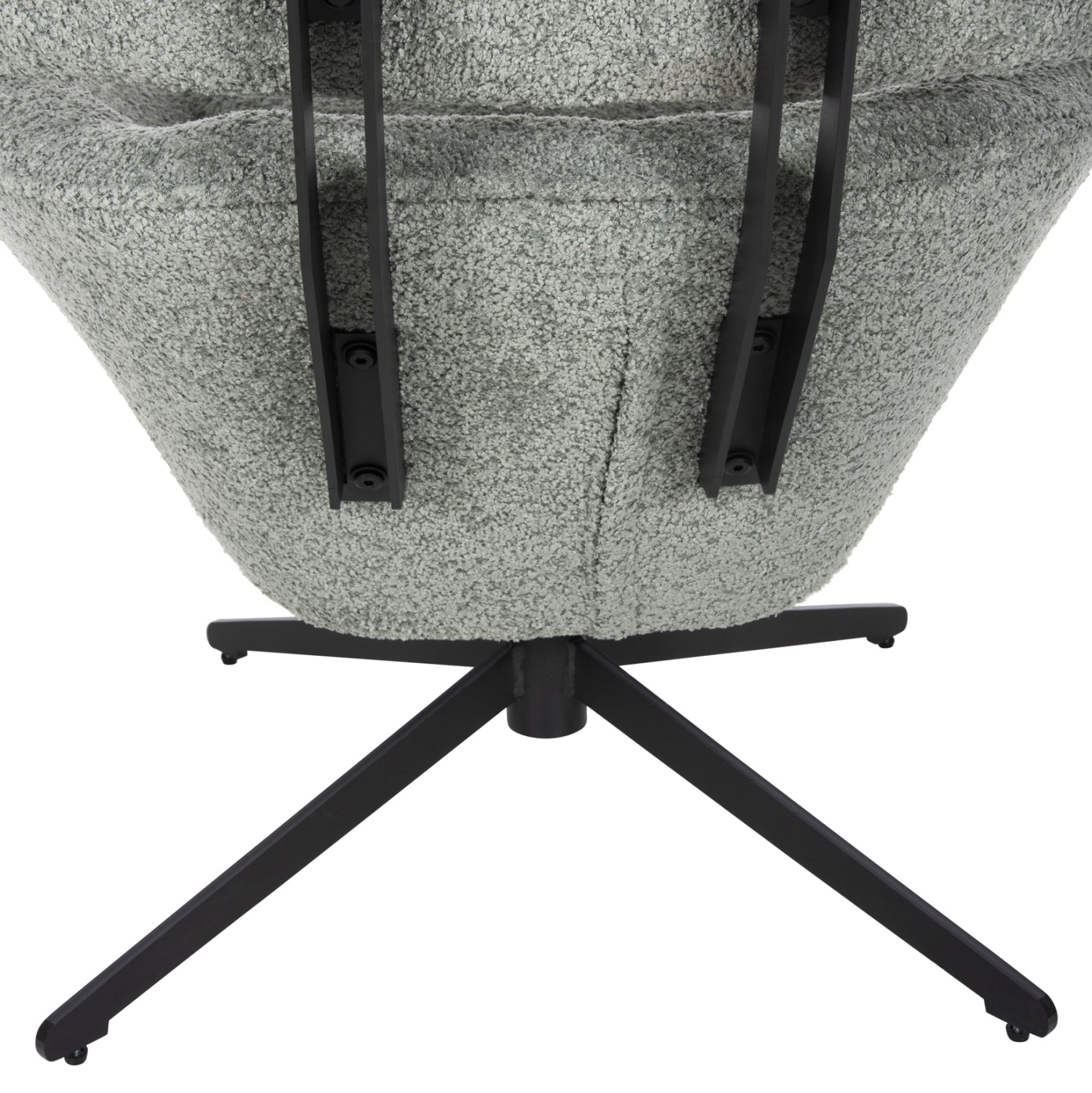 Кресло Брус букле цвят шам фъстък 86x90x97