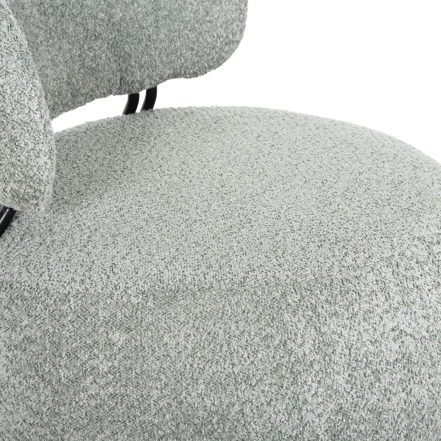 Кресло KARSEN цвят шамфъстък 75x75x75H см