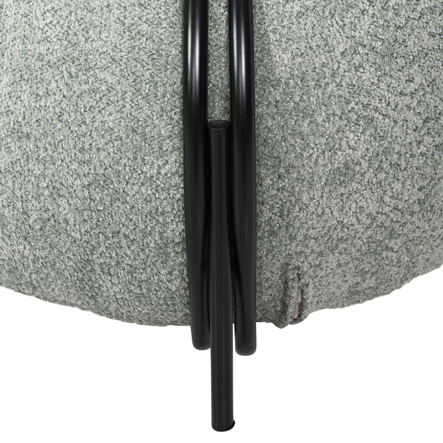 Кресло KARSEN цвят шамфъстък 75x75x75H см