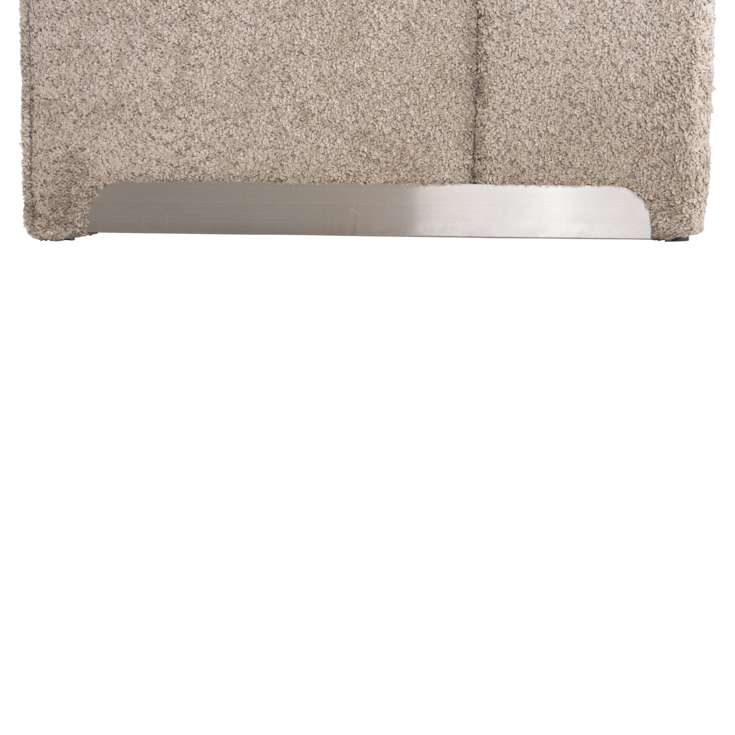 Кресло SPINER букле бежов цвят 81x64x74см