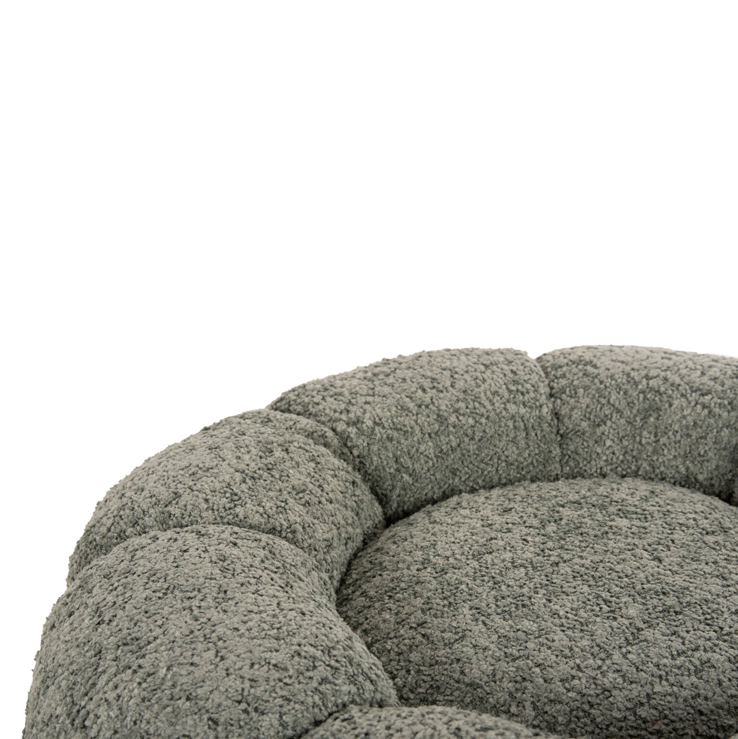 Табуретка Крип букле цвят шам фъстък 68X58X40