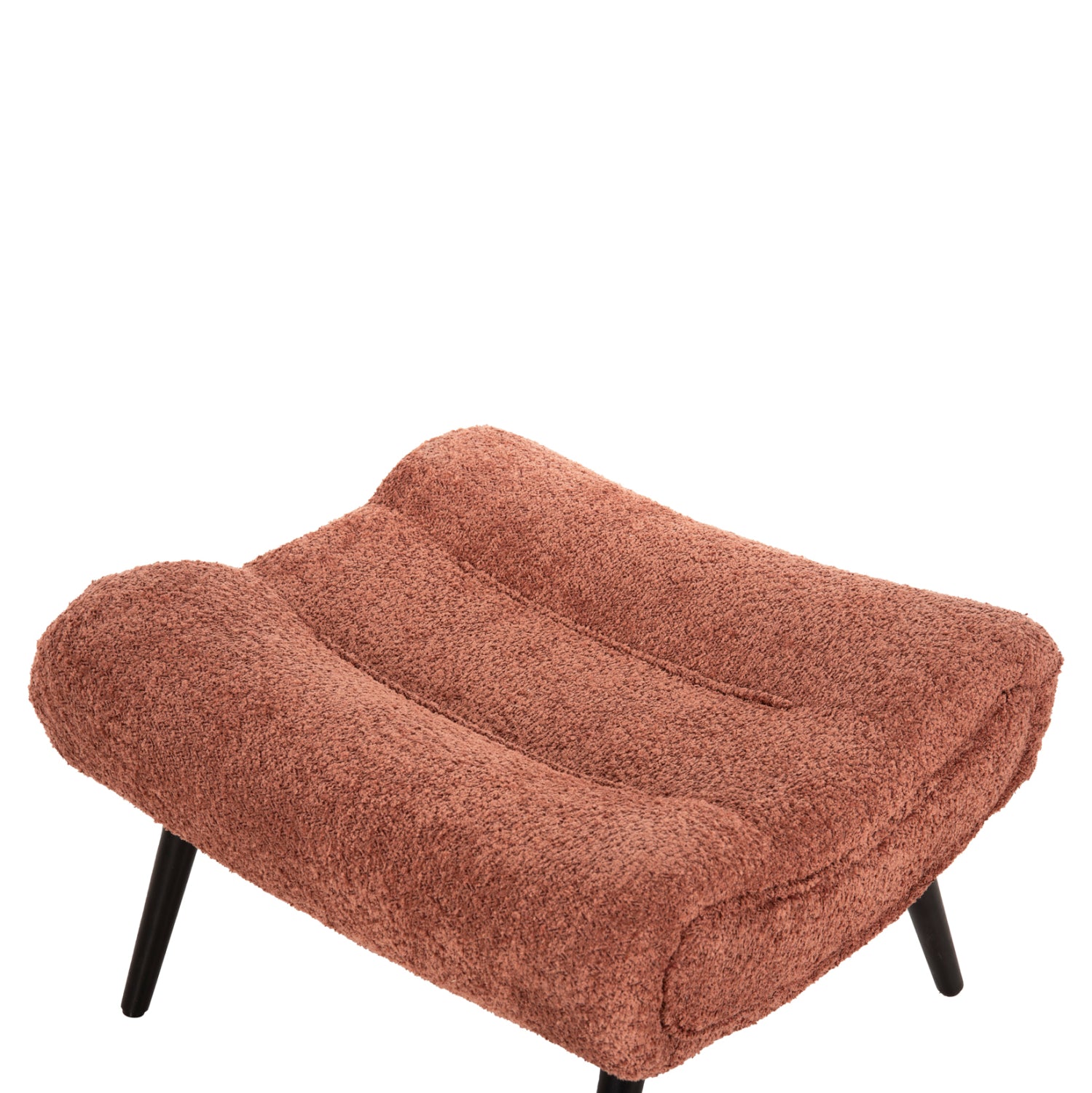 Табуретка Кемба букле розов цвят 68X58X40