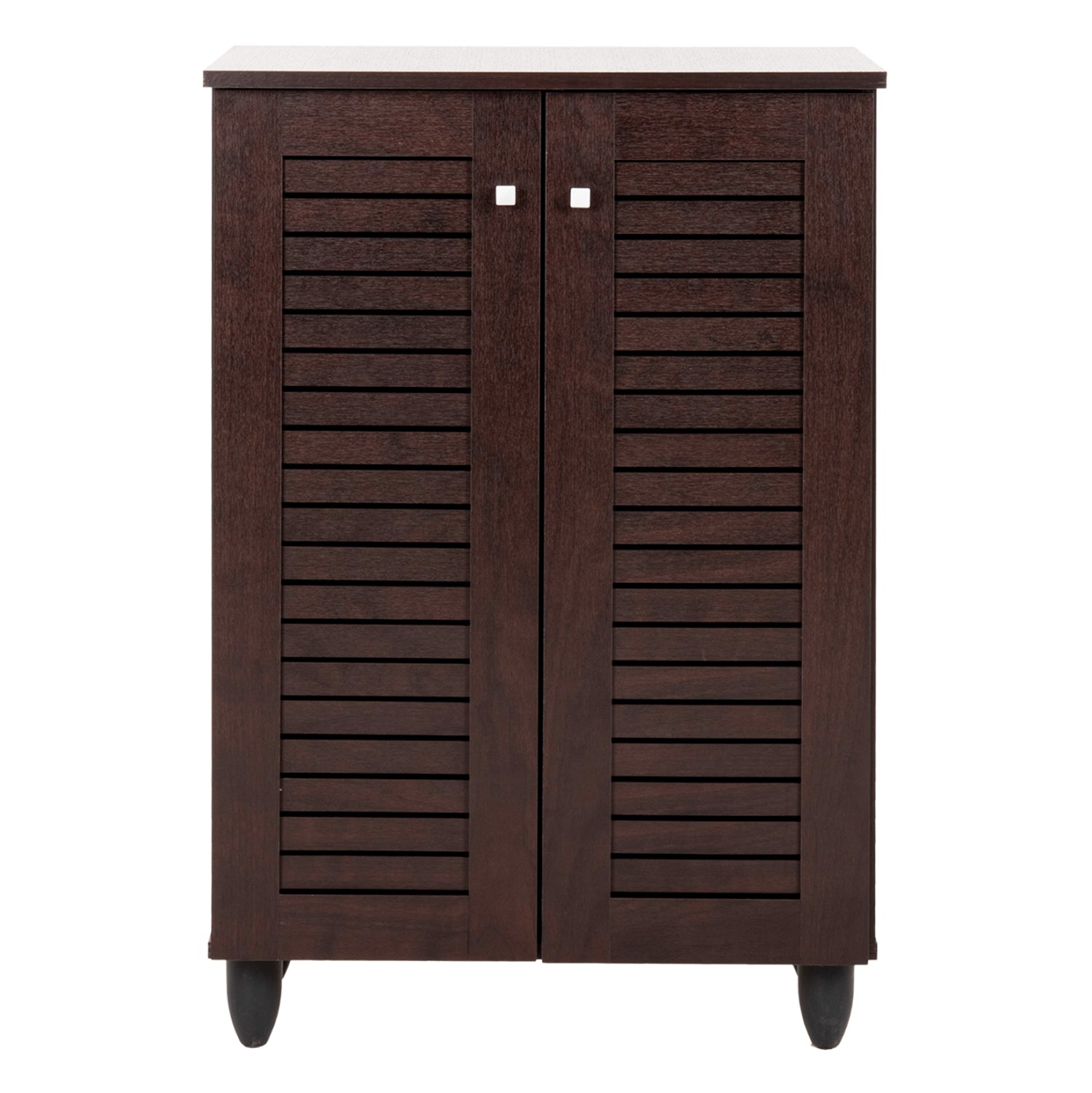 Шкаф за обувки PROLLY-цвят венге 60x34x88