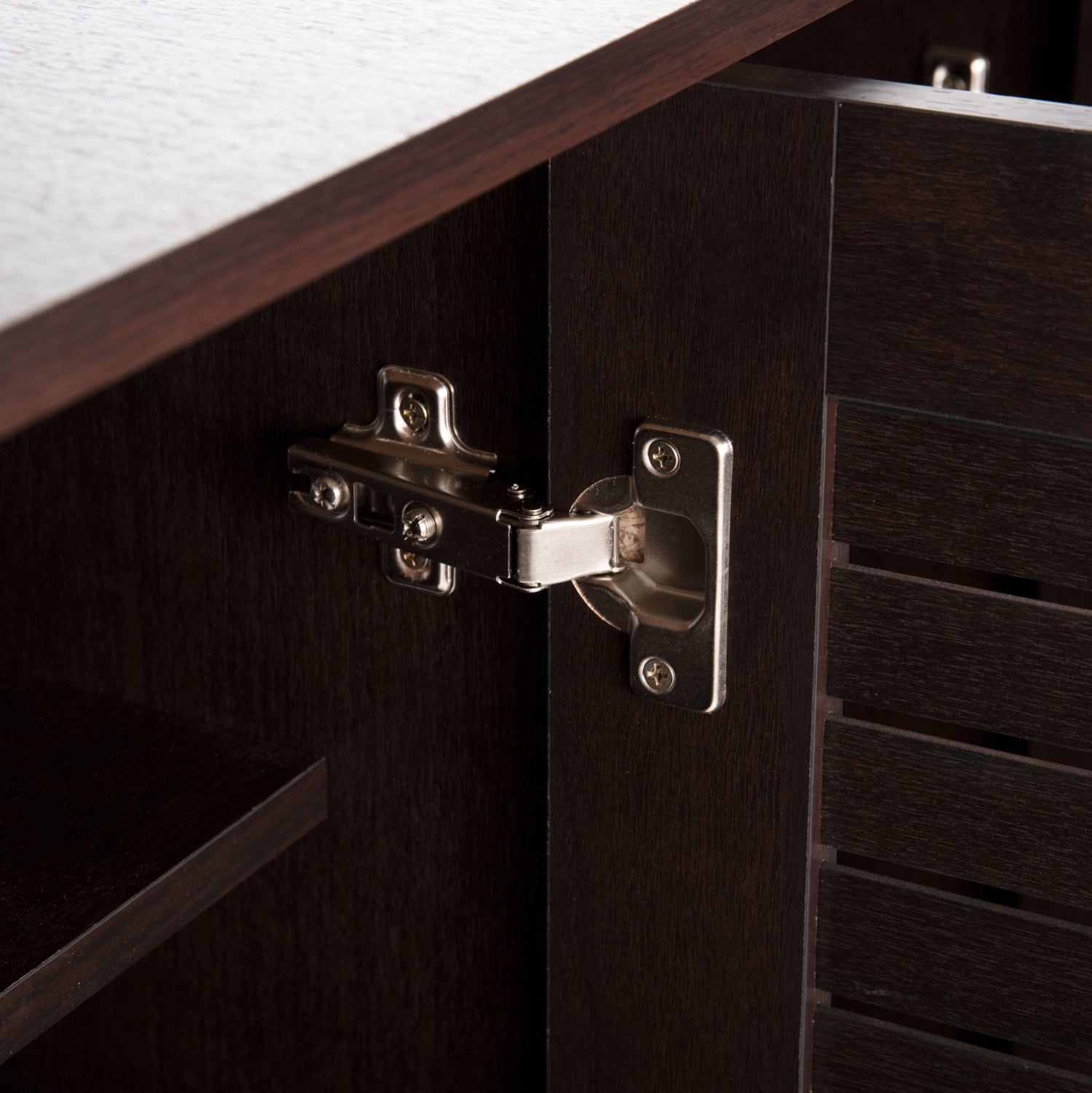 Шкаф за обувки PROLLY цвят венге 87x32x88H cm