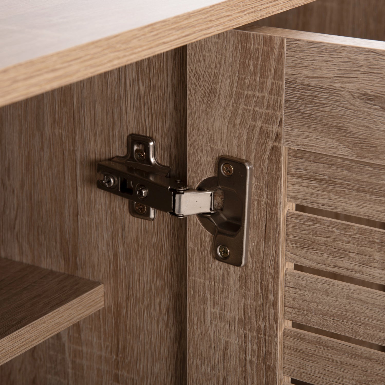 Шкаф за обувки PROLLY -цвят сонома 87x32x88H cm