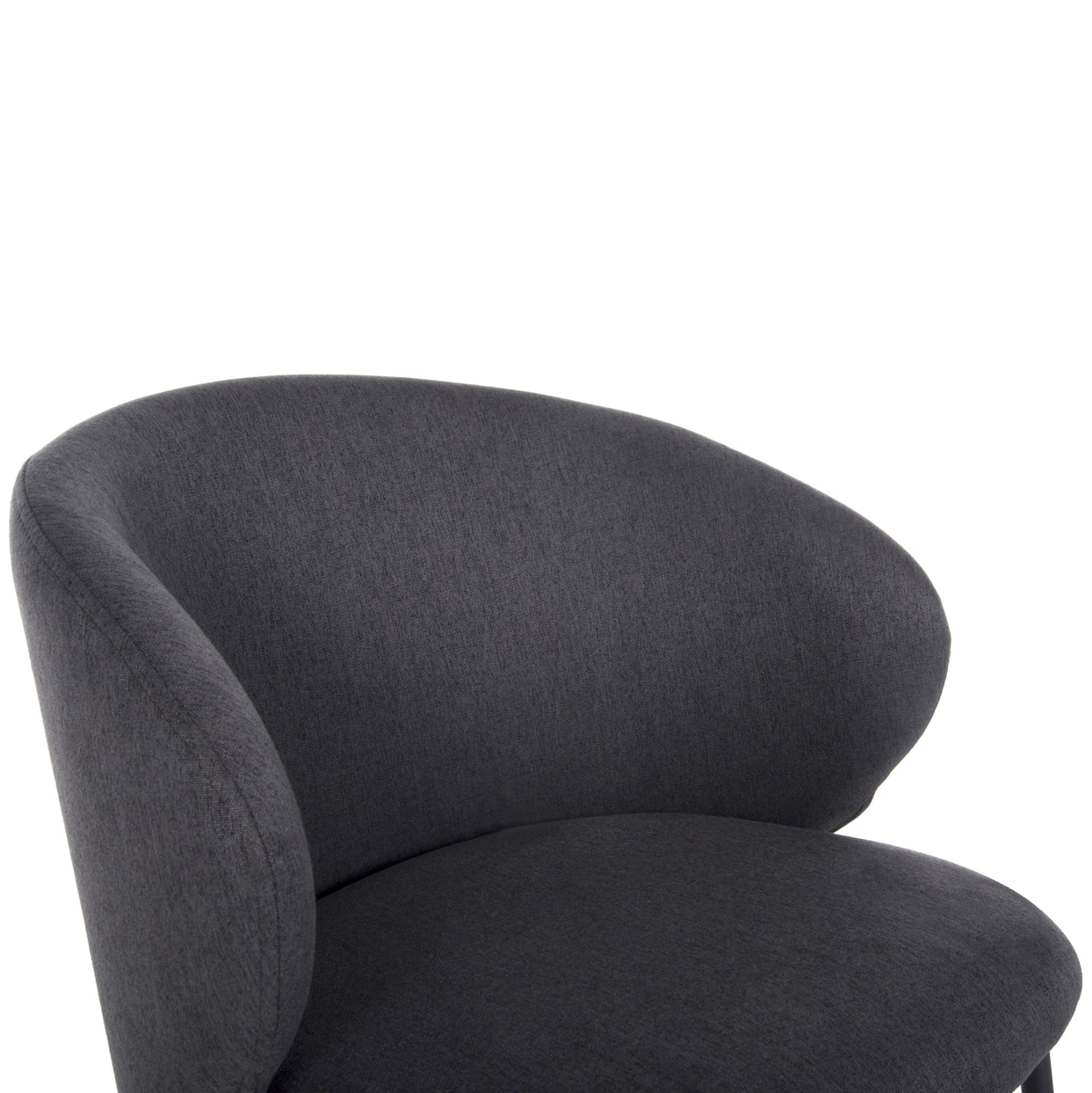 Стол  ISIAH цвят сив-черен