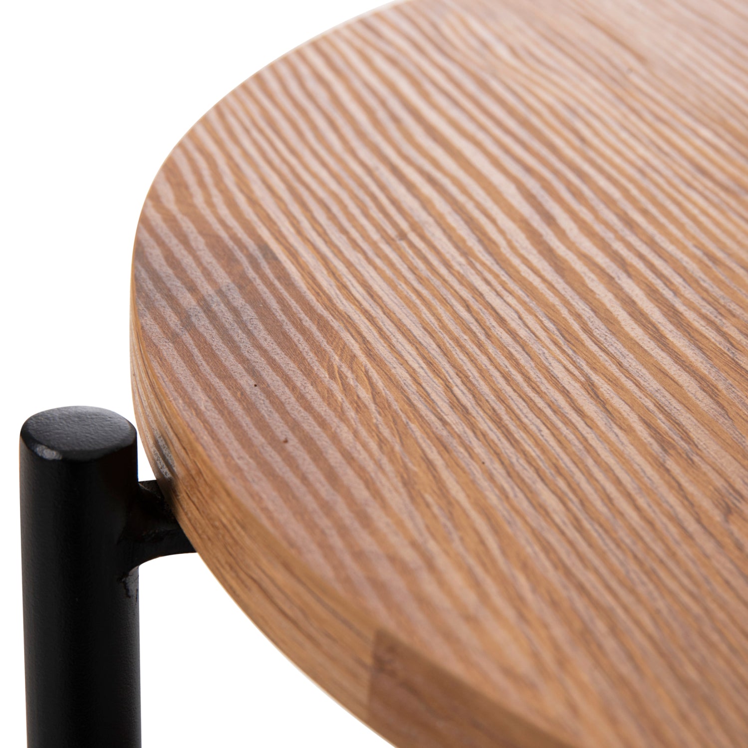 Помощна маса SYLO естествен-черен цвят Φ44x66см