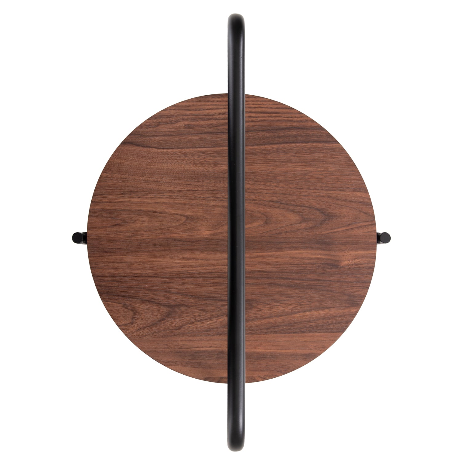 Помощна маса SYLO цвят орех-черен Φ44x66см