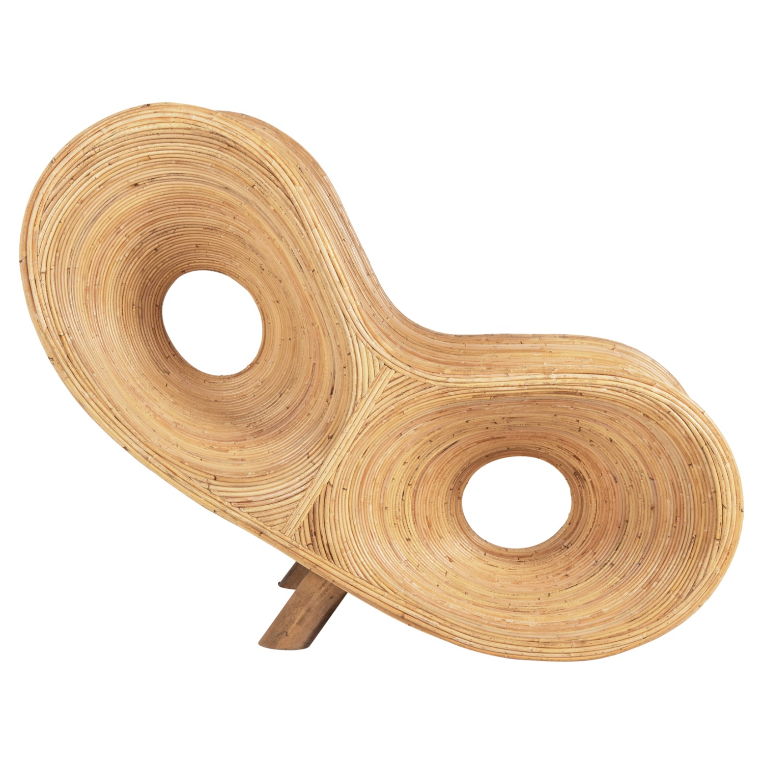 Фотьойл Ервин натурал ратан  63x128x97