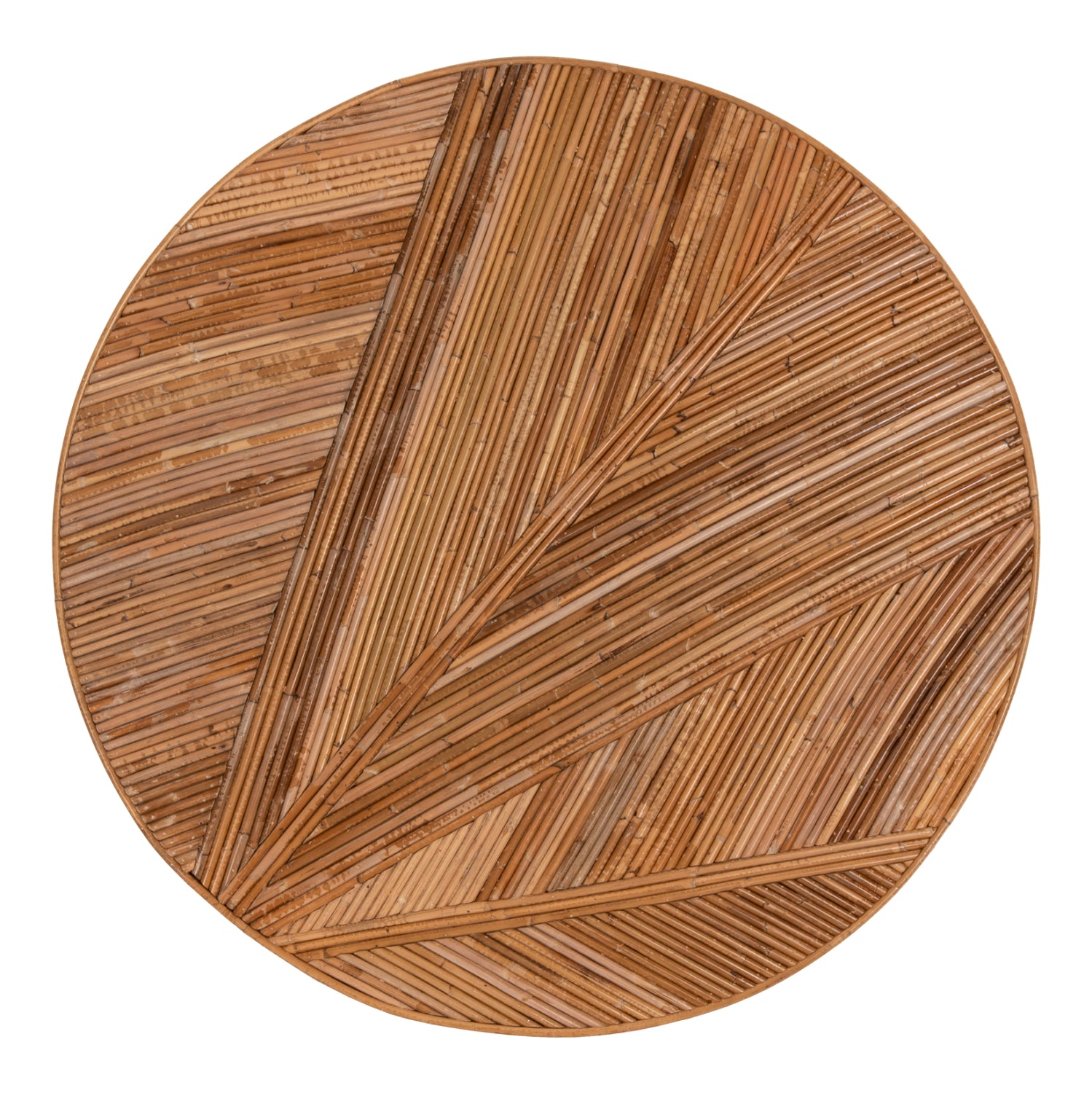 Холна маса GATSBY естетсвен цвят Φ100x50см