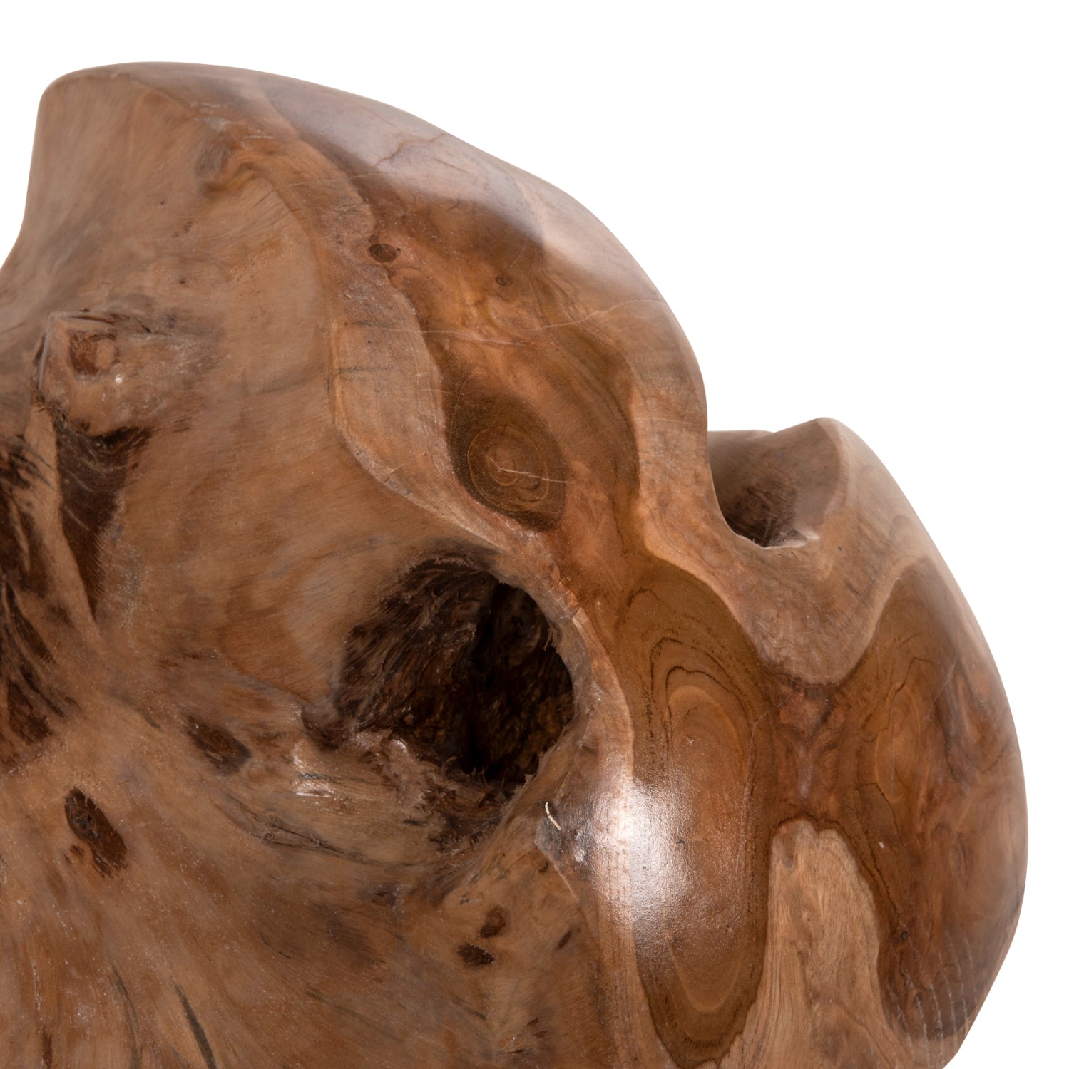 Дървена декорация ф40 -натурал