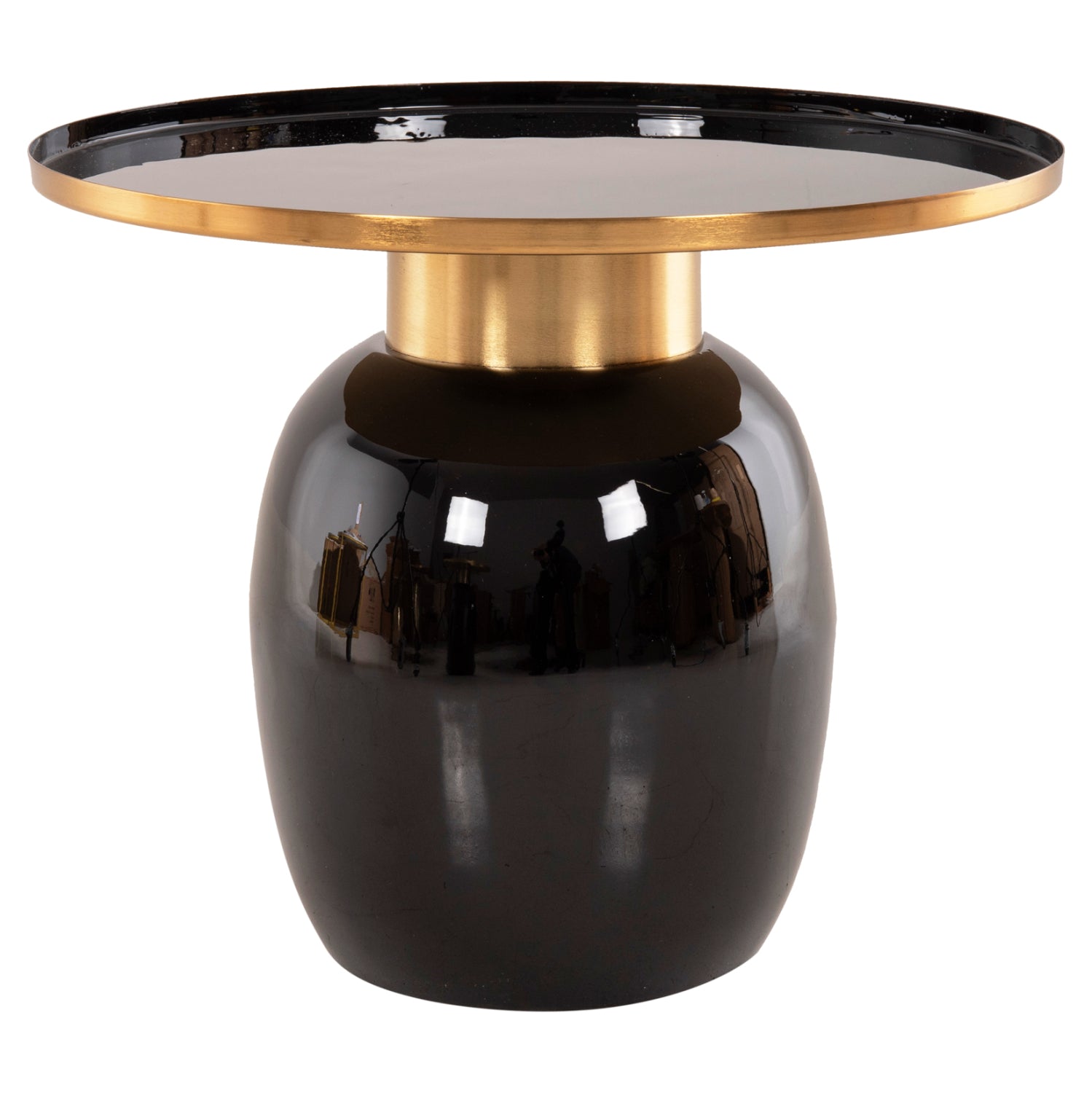 Помощни маси Фринкс цвят златист-черен