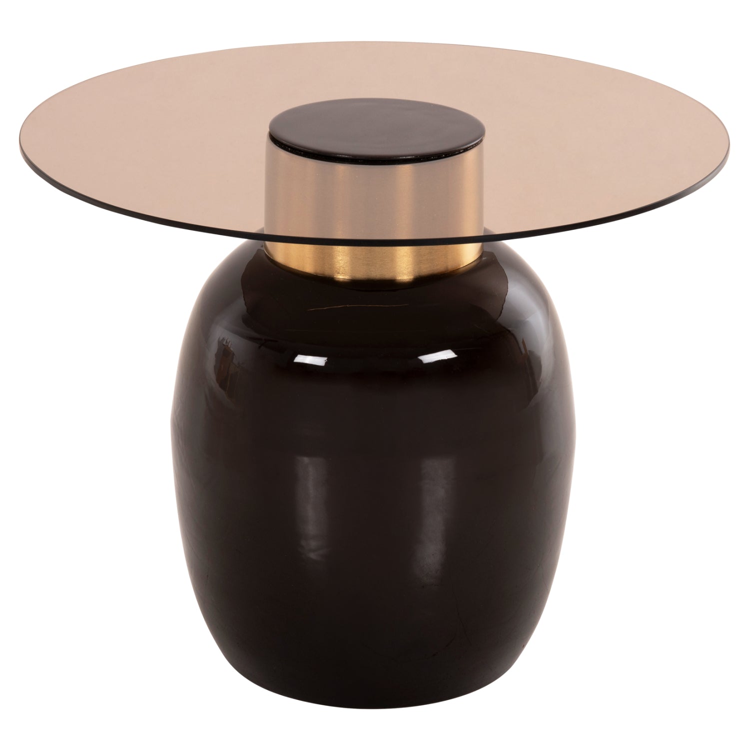 Помощни маси FRYN цвят златист-кафяв Φ60 и Φ50 см