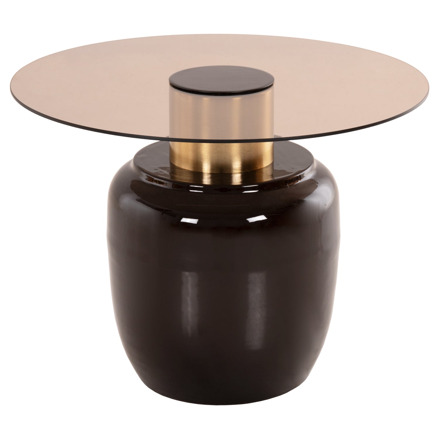 Помощни маси FRYN цвят златист-кафяв Φ60 и Φ50 см