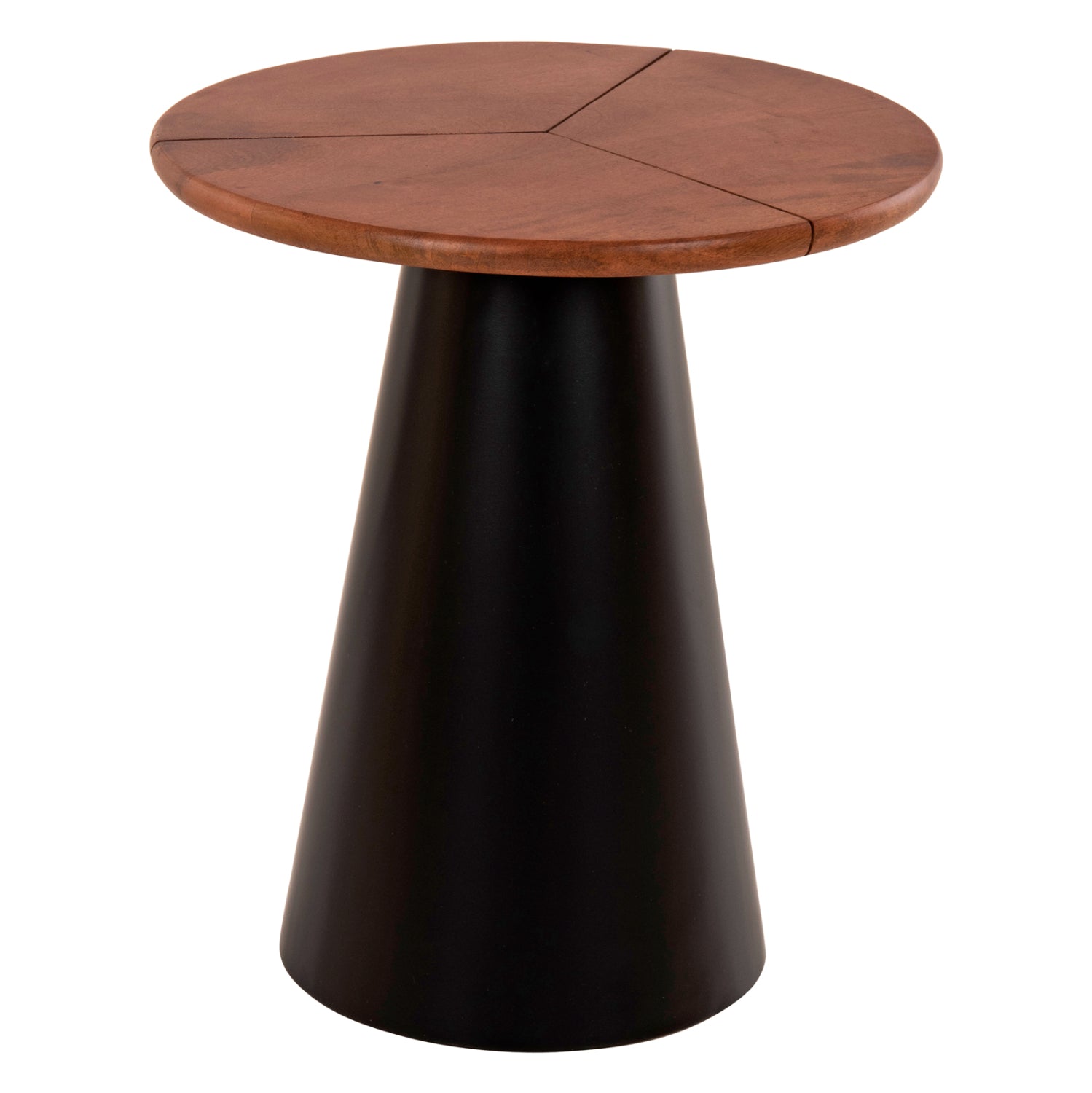 Помощни маси SUNNI цвят черен-орех Φ48,5 и Φ39,5