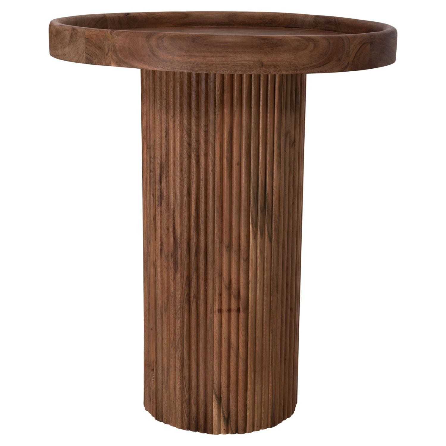 Странична маса RAJJEH естествен цвят Φ50x60см