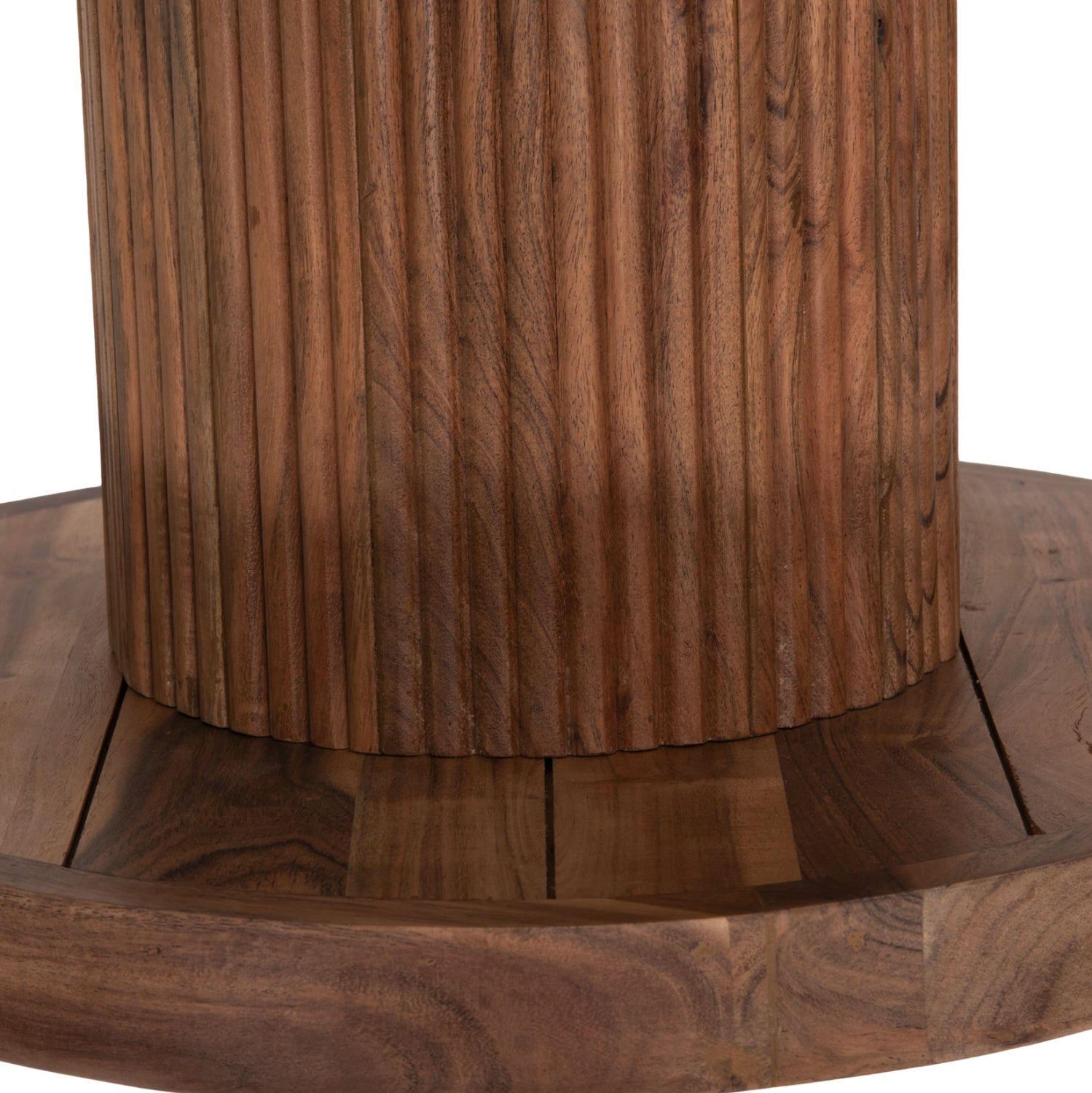 Странична маса RAJJEH естествен цвят Φ50x60см