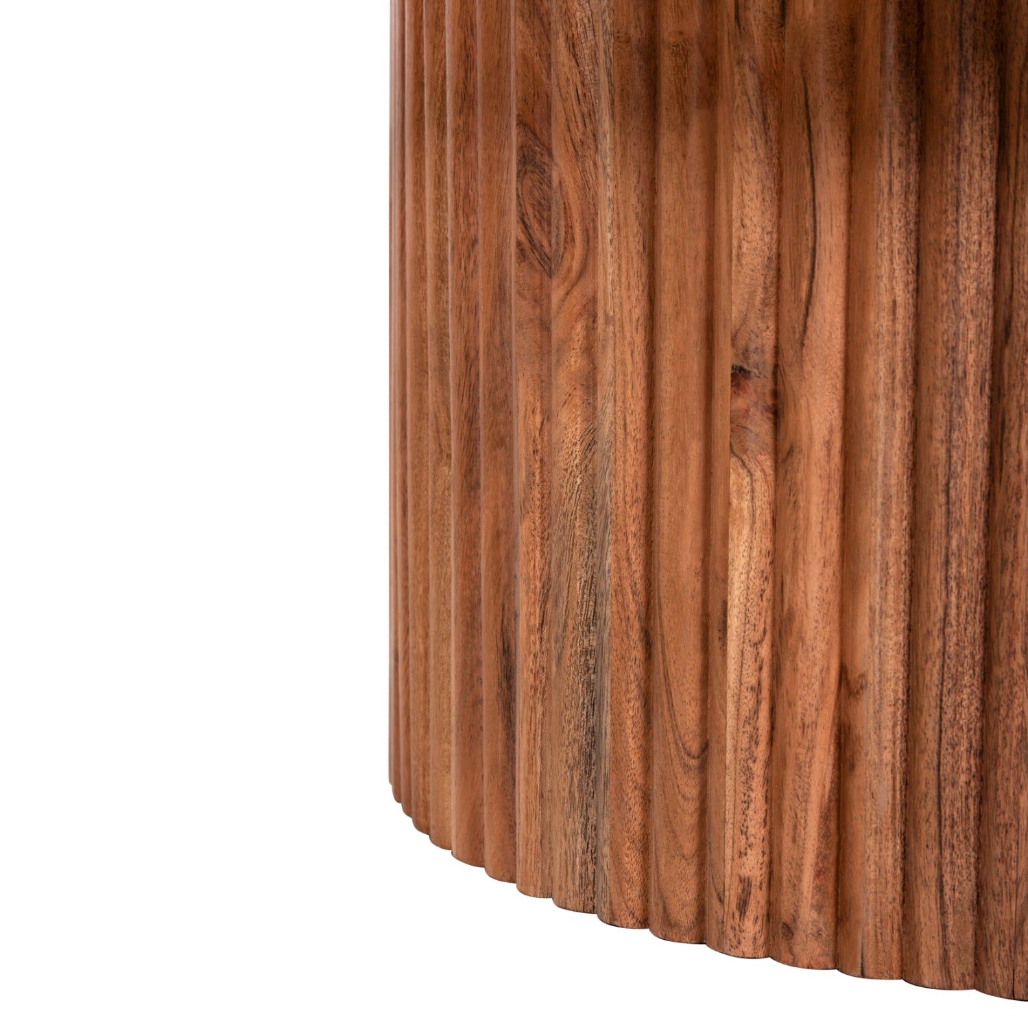 Холна маса RANNE естествен цвят Φ80x38см