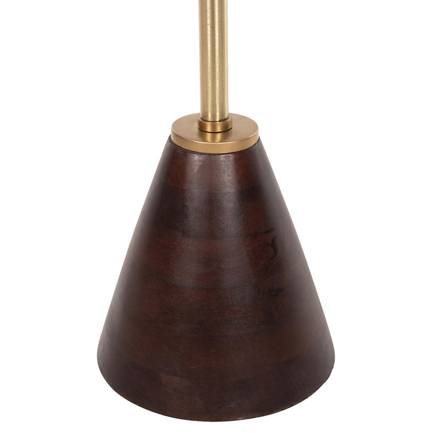 Странична маса Kappur орех-златист цвят Φ38x62Hcм