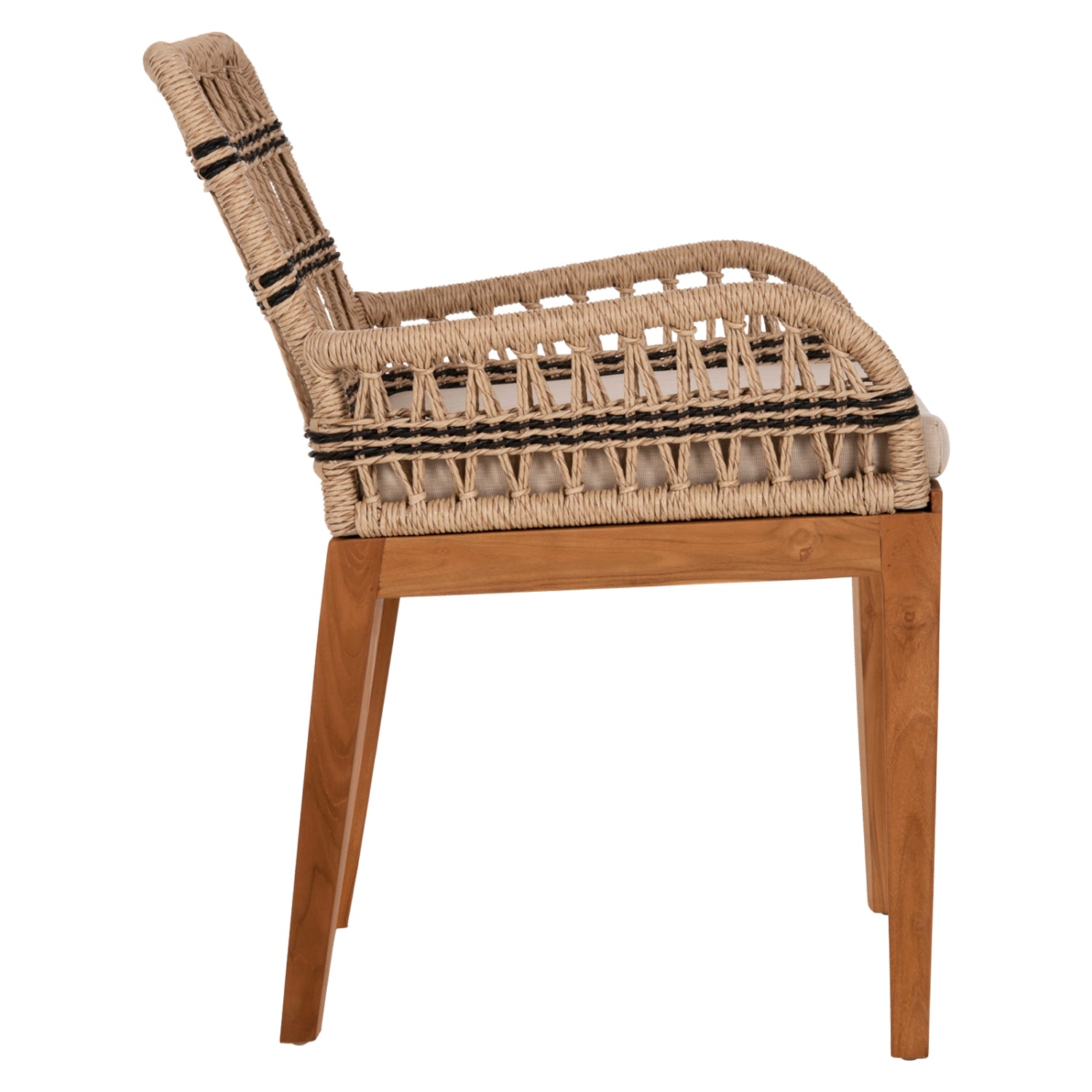 КреслоSTARDOM цвят натурал-черен 57x65x83