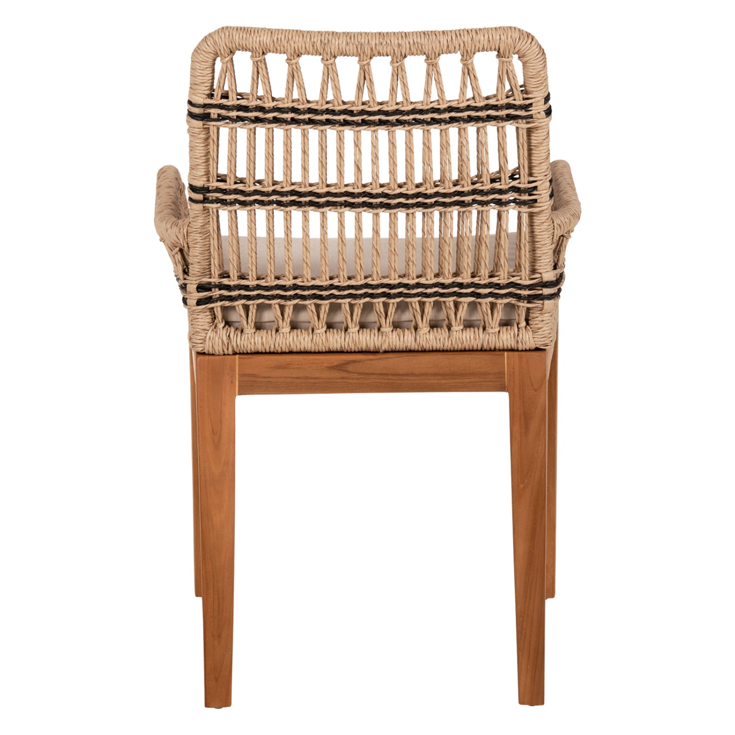 КреслоSTARDOM цвят натурал-черен  57x65x83