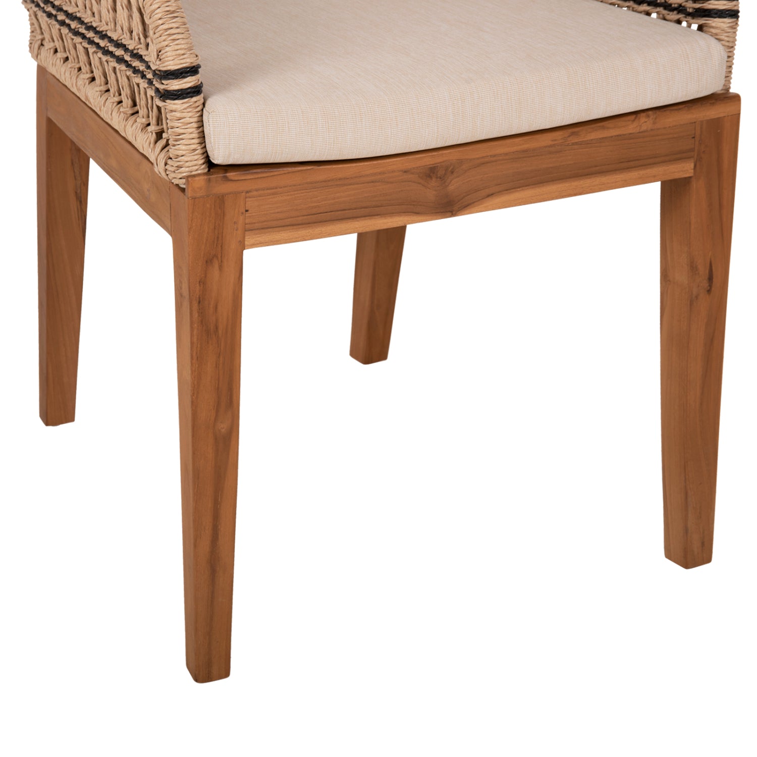 КреслоSTARDOM цвят натурал-черен 57x65x83