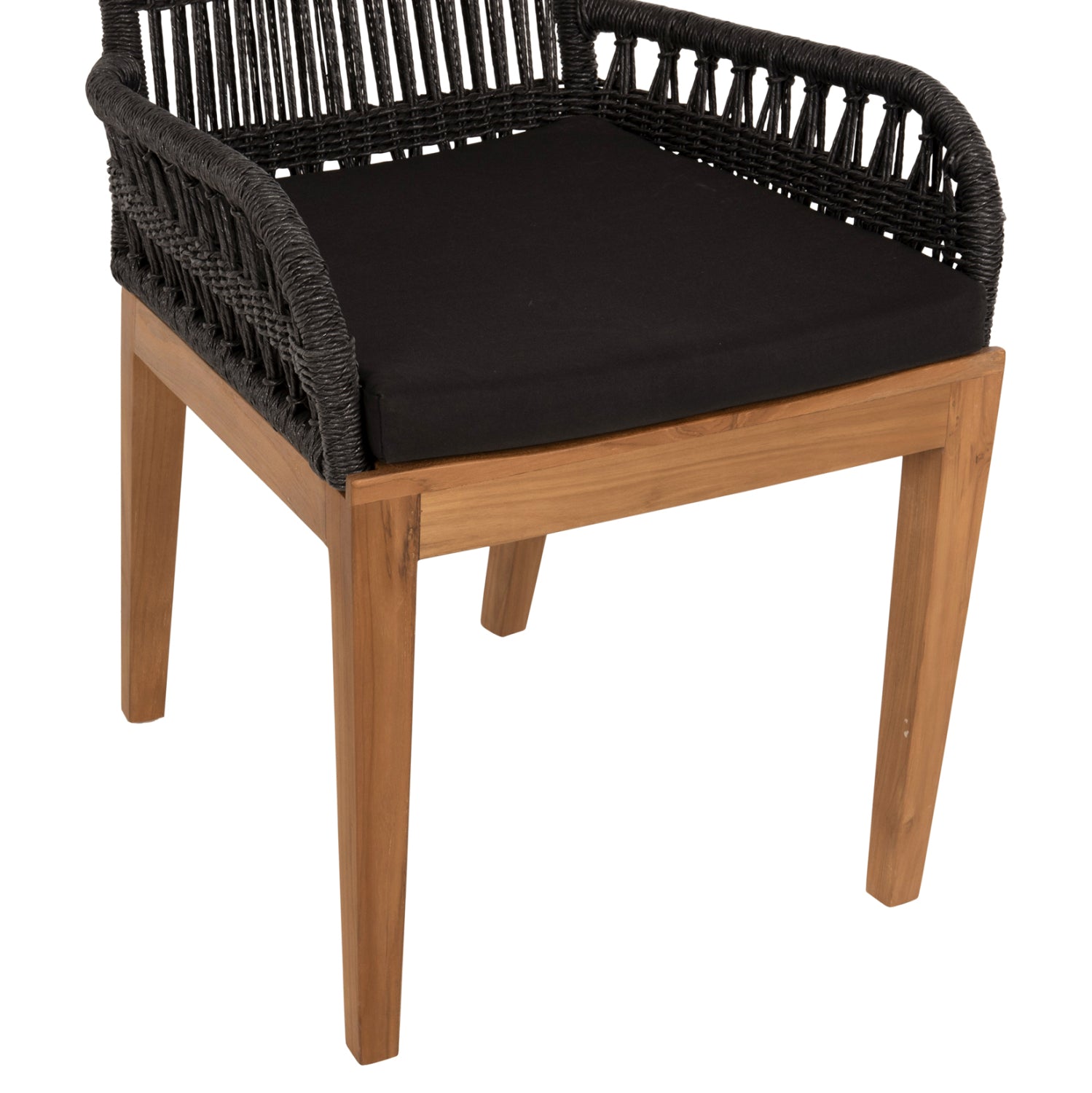 Кресло цвят натурал-антрацит