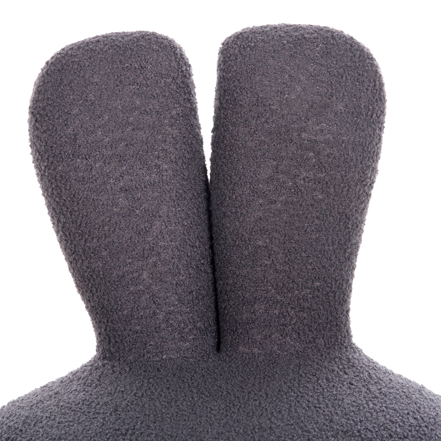 Въртяща се табуретка Фриво бъни букле -сив цвят