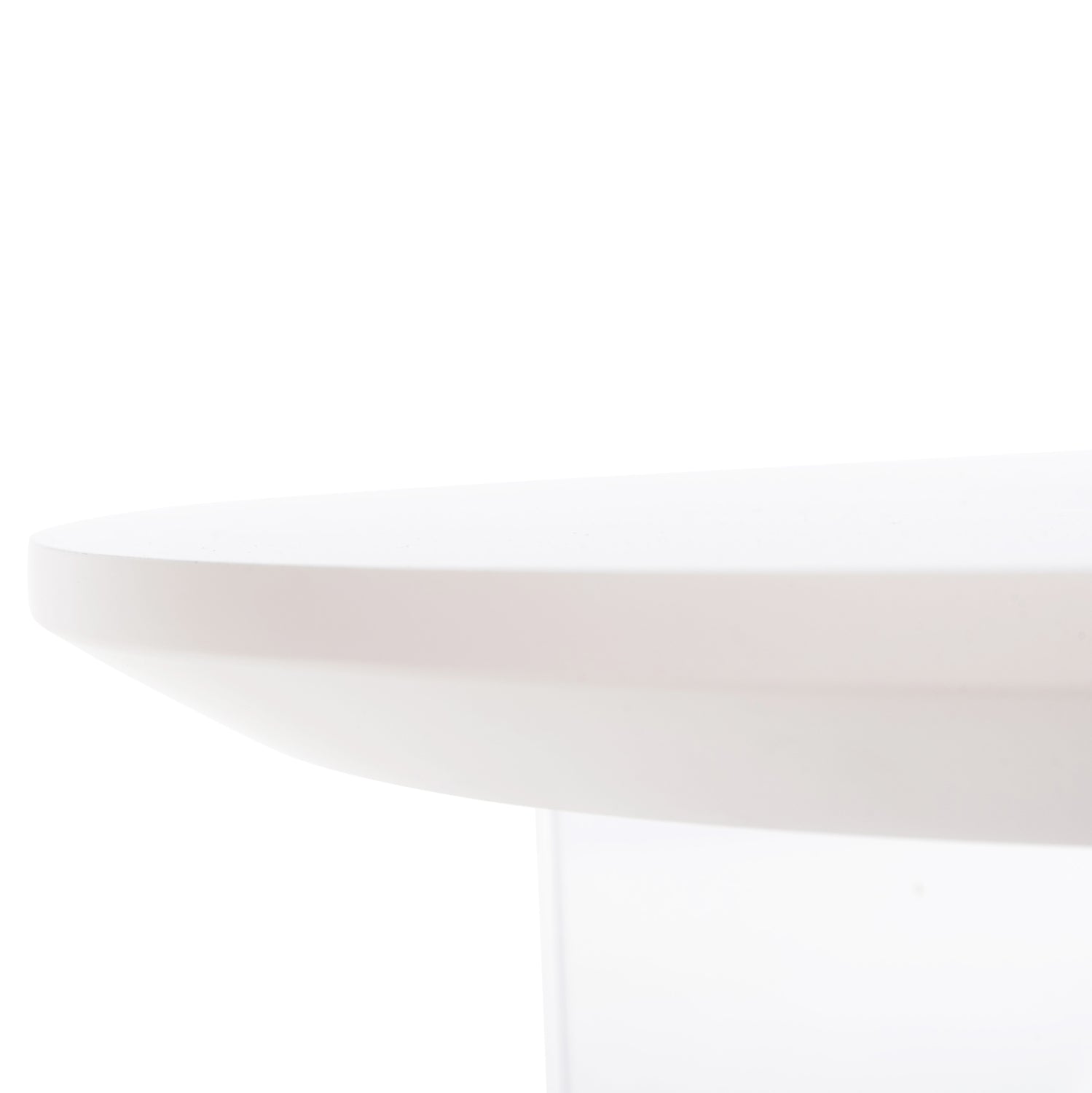 Холна маса ACRYLON бял цвят Φ40x41см