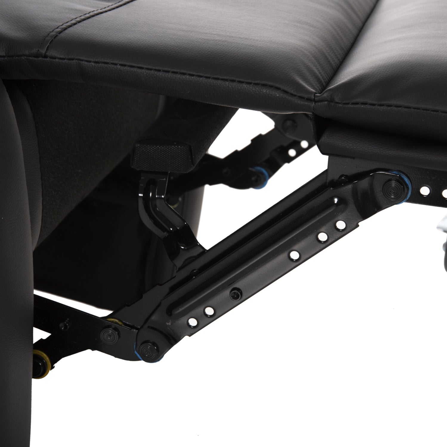 Релакс кресло Ясуму еко кожа черен цвят 80x93x100