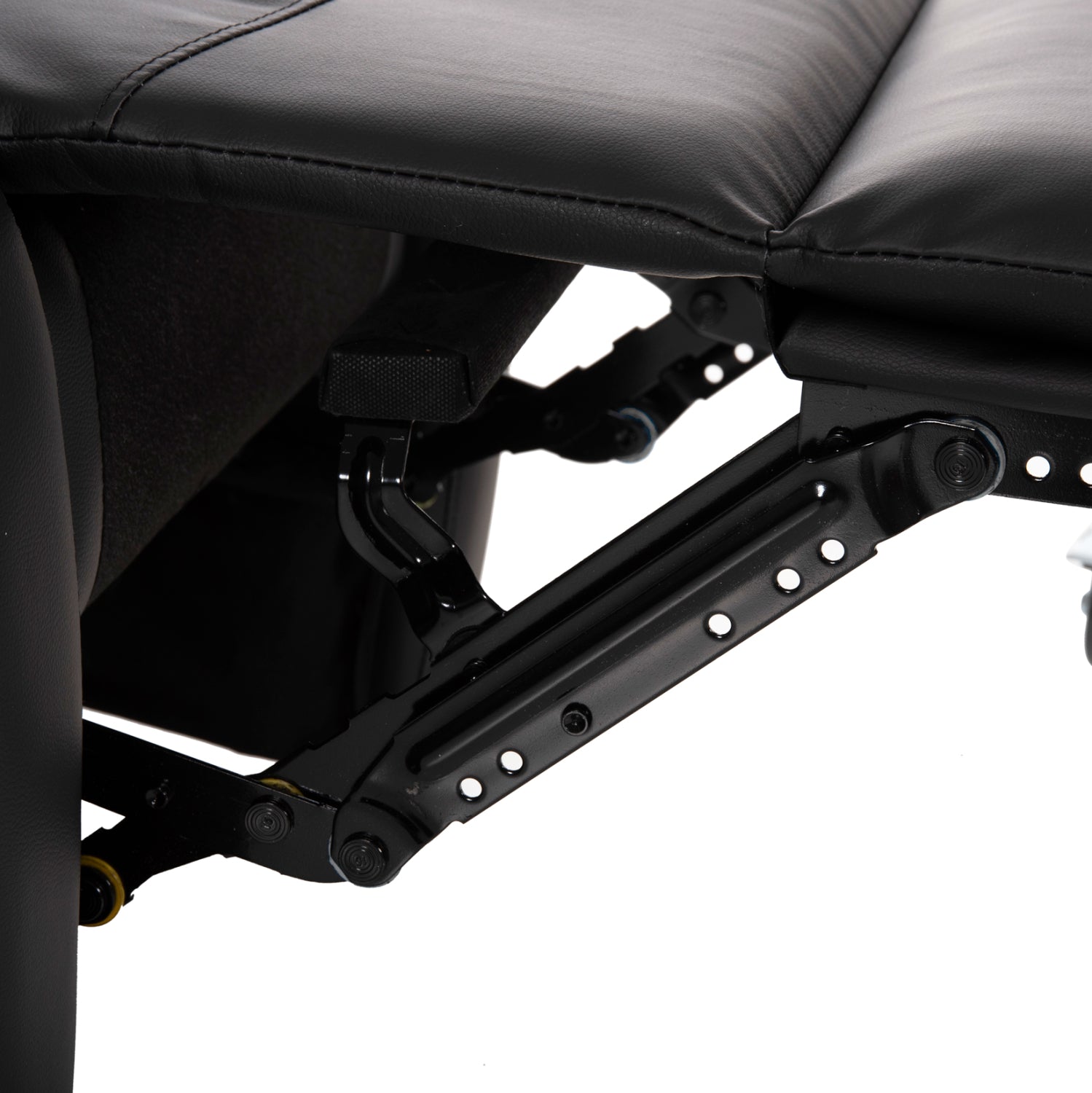 Масажно кресло Ясуму еко кожа черен цвят 80x93x100