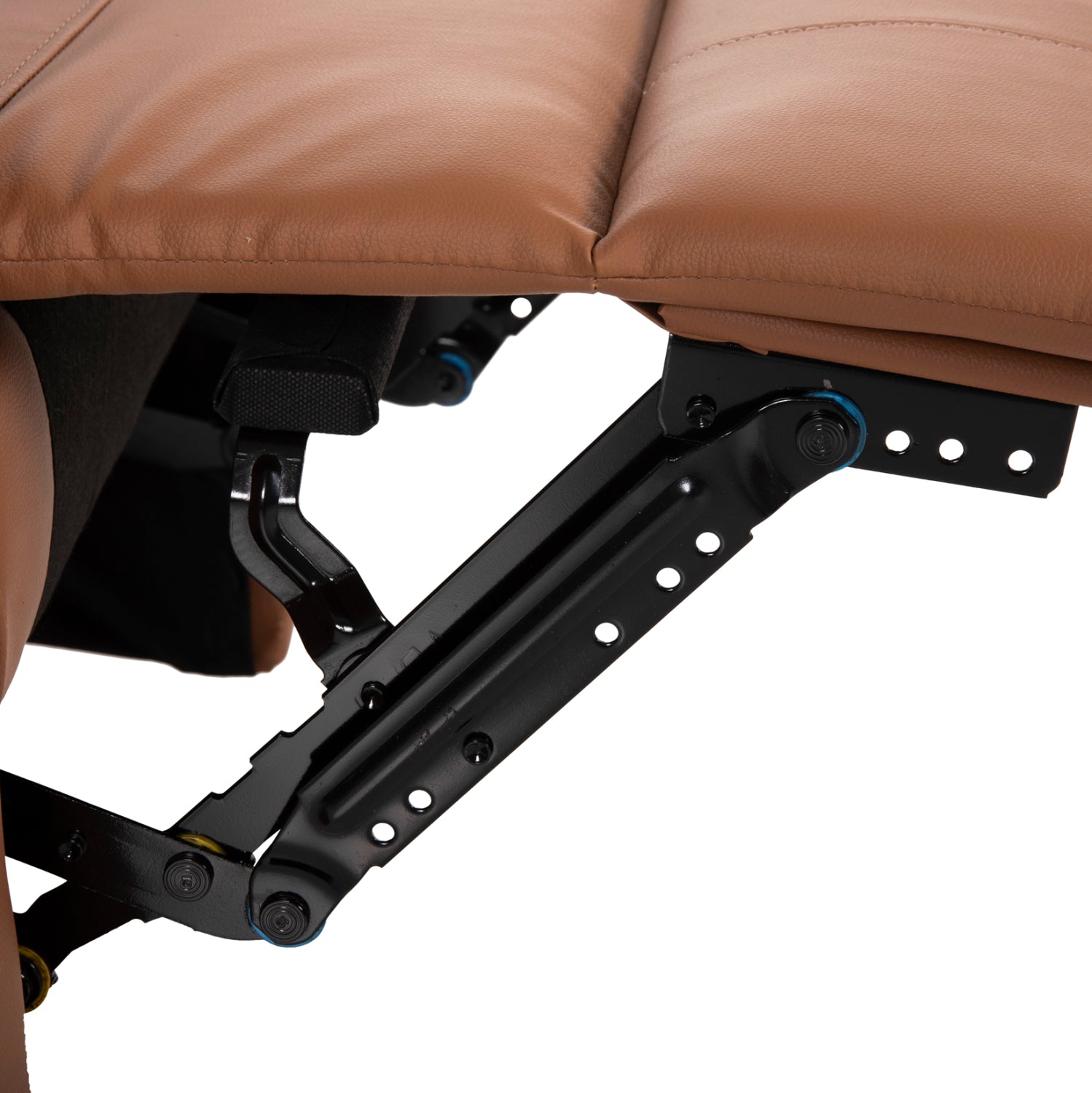 Масажно кресло Харп кафяв цвят PU 76x94x102