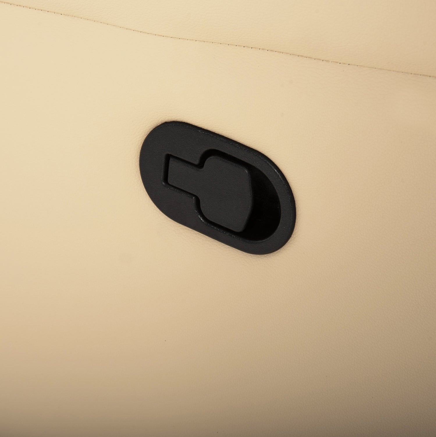 Масажно кресло Харп цвят екрю PU 76x94x102