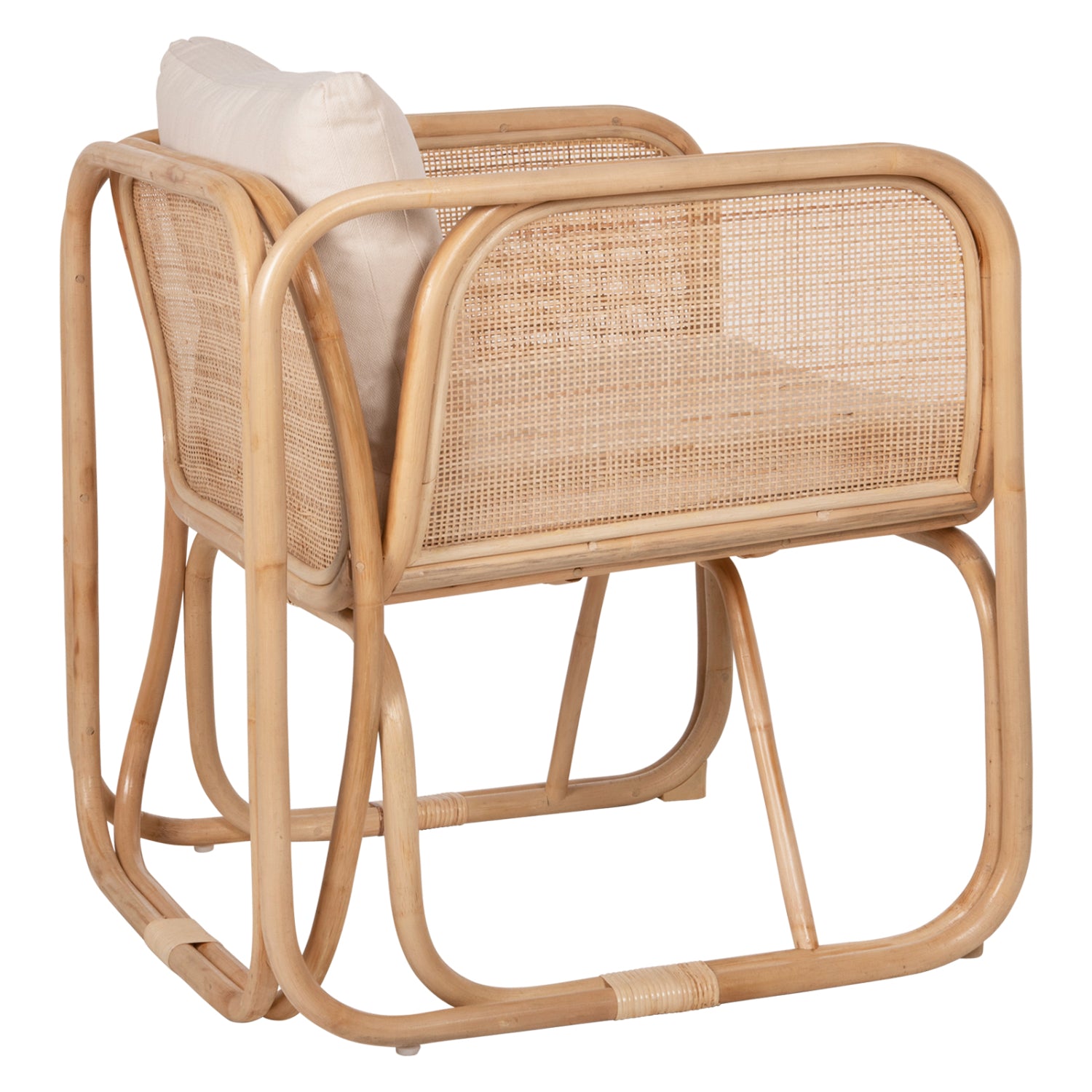 Кресло Уенди натурал  73x72x84