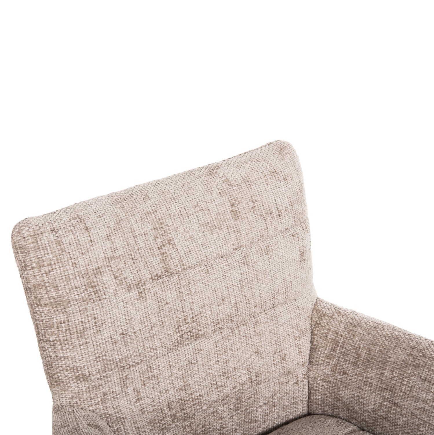 Кресло GAZER цвят бежов-натурал 66x63x91