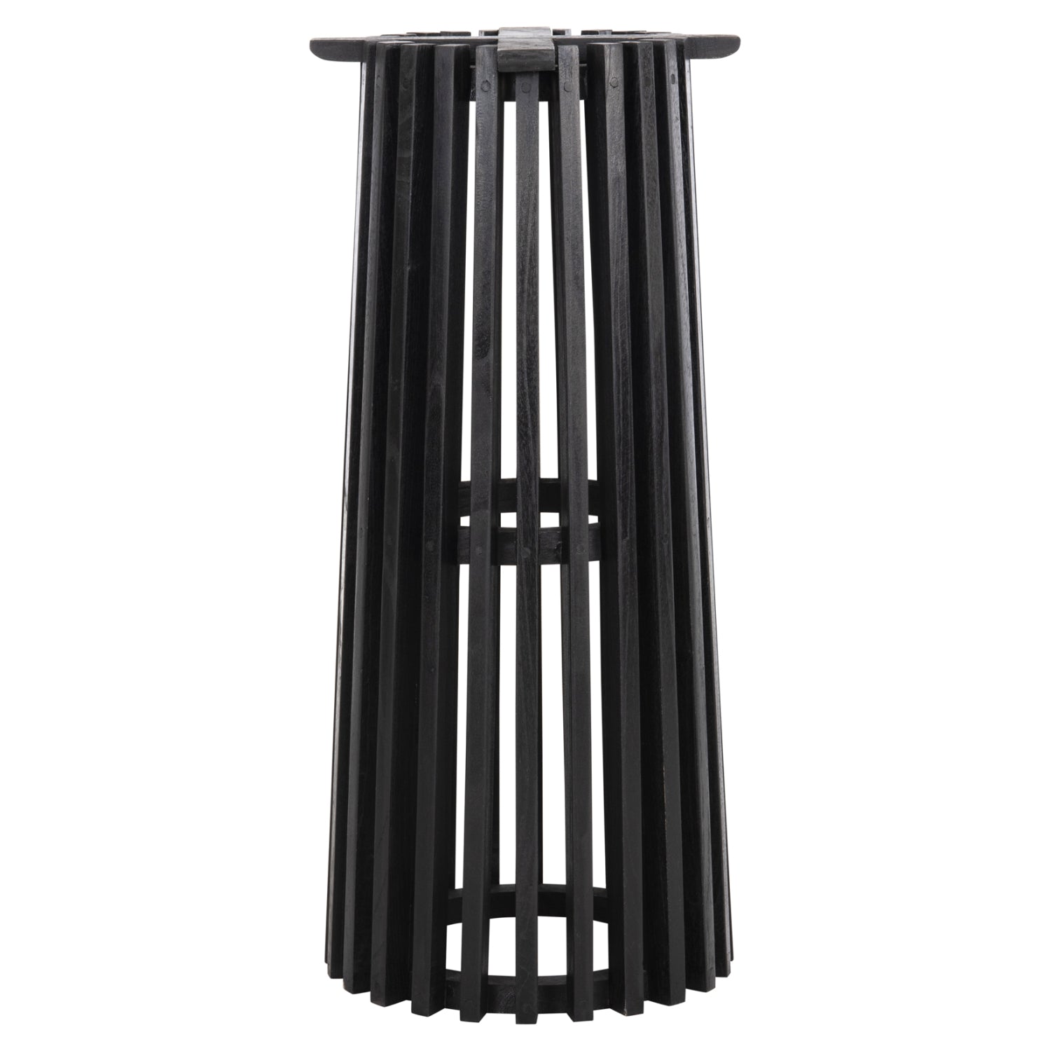 Бар основа за маса Франц Φ40x90 -черен цвят