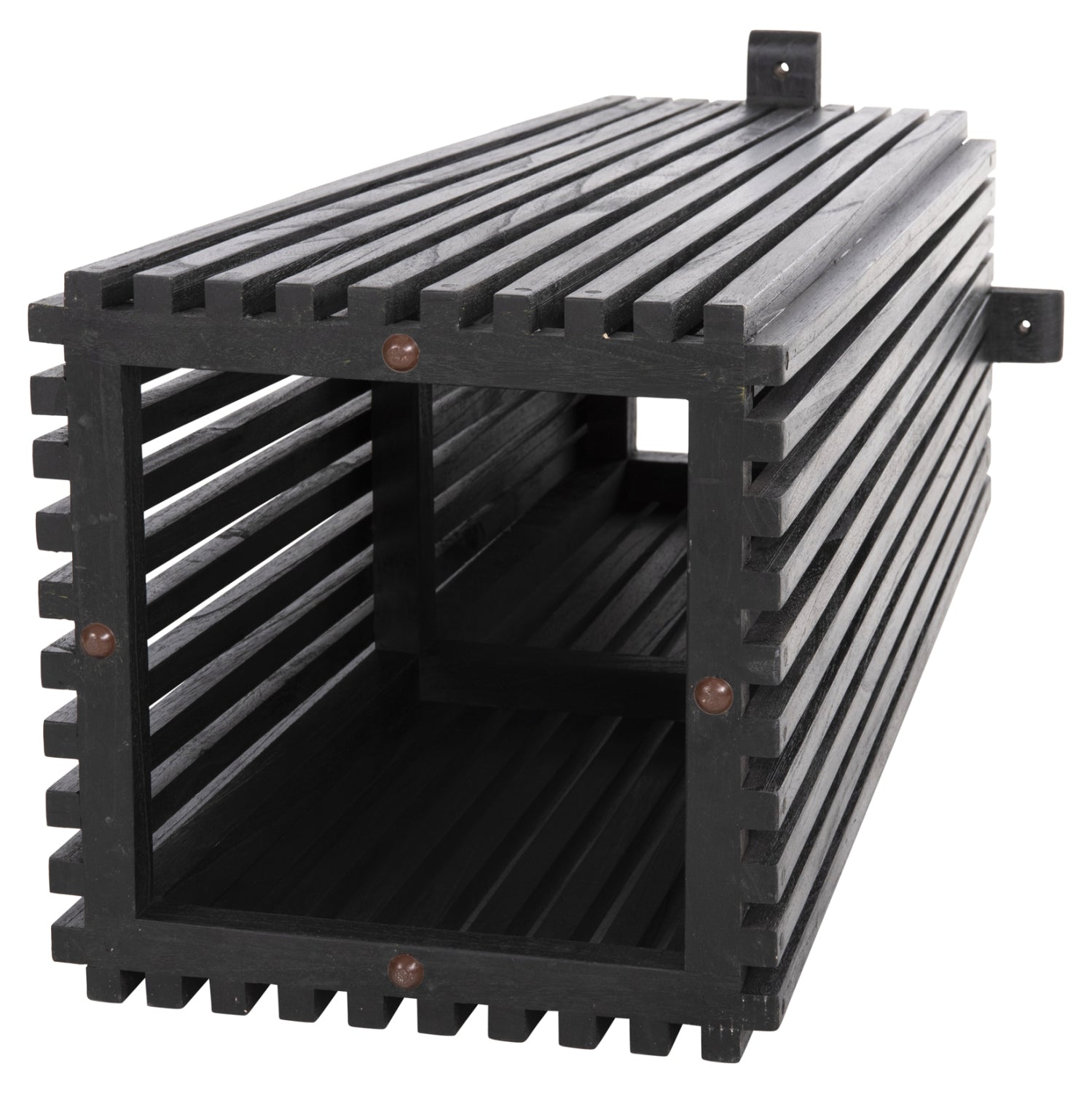 Бар основа за маса Франц 40x40x90 черен цвят