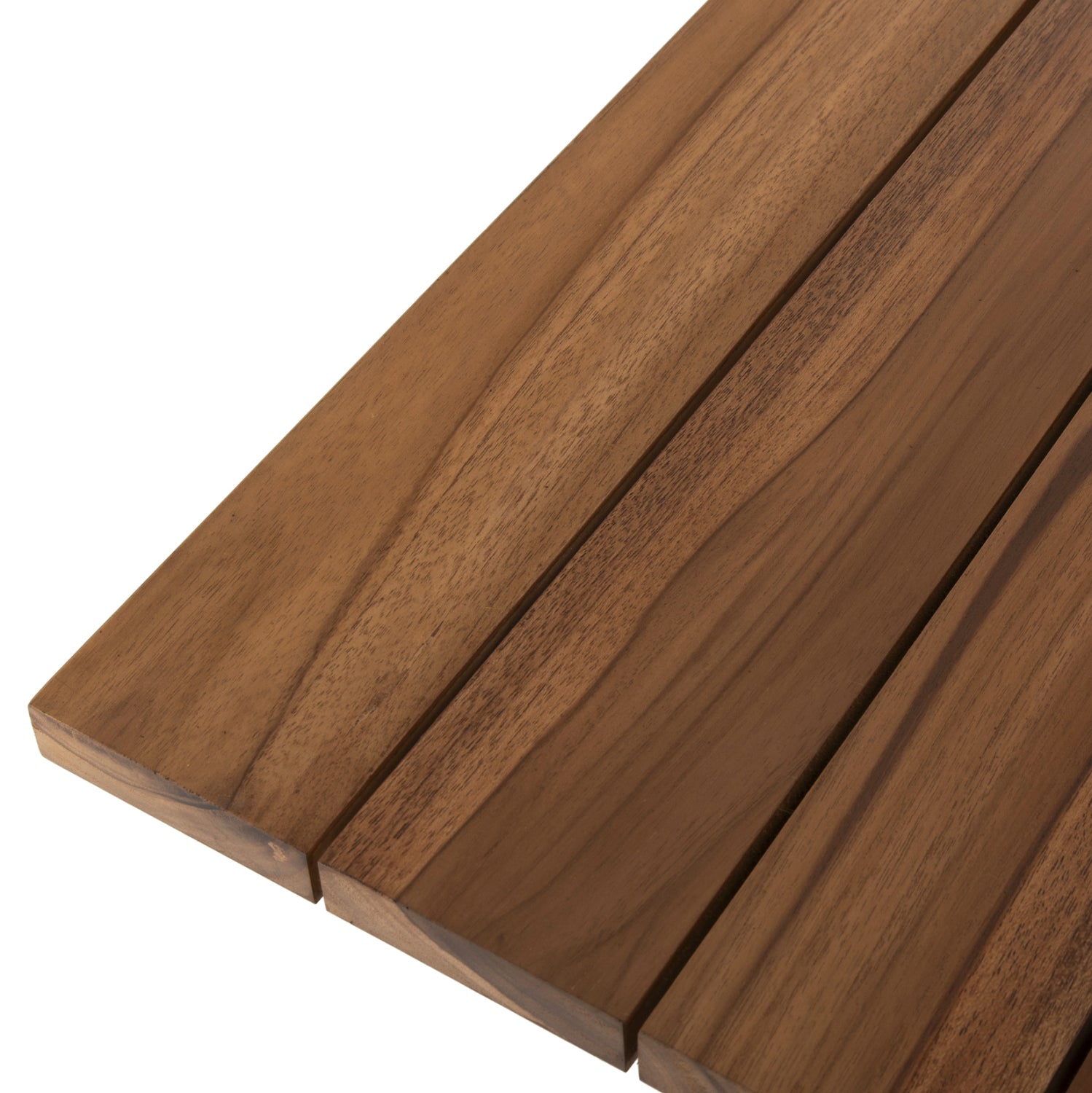 Маса Лео 60х60 -натурал тиково дърво