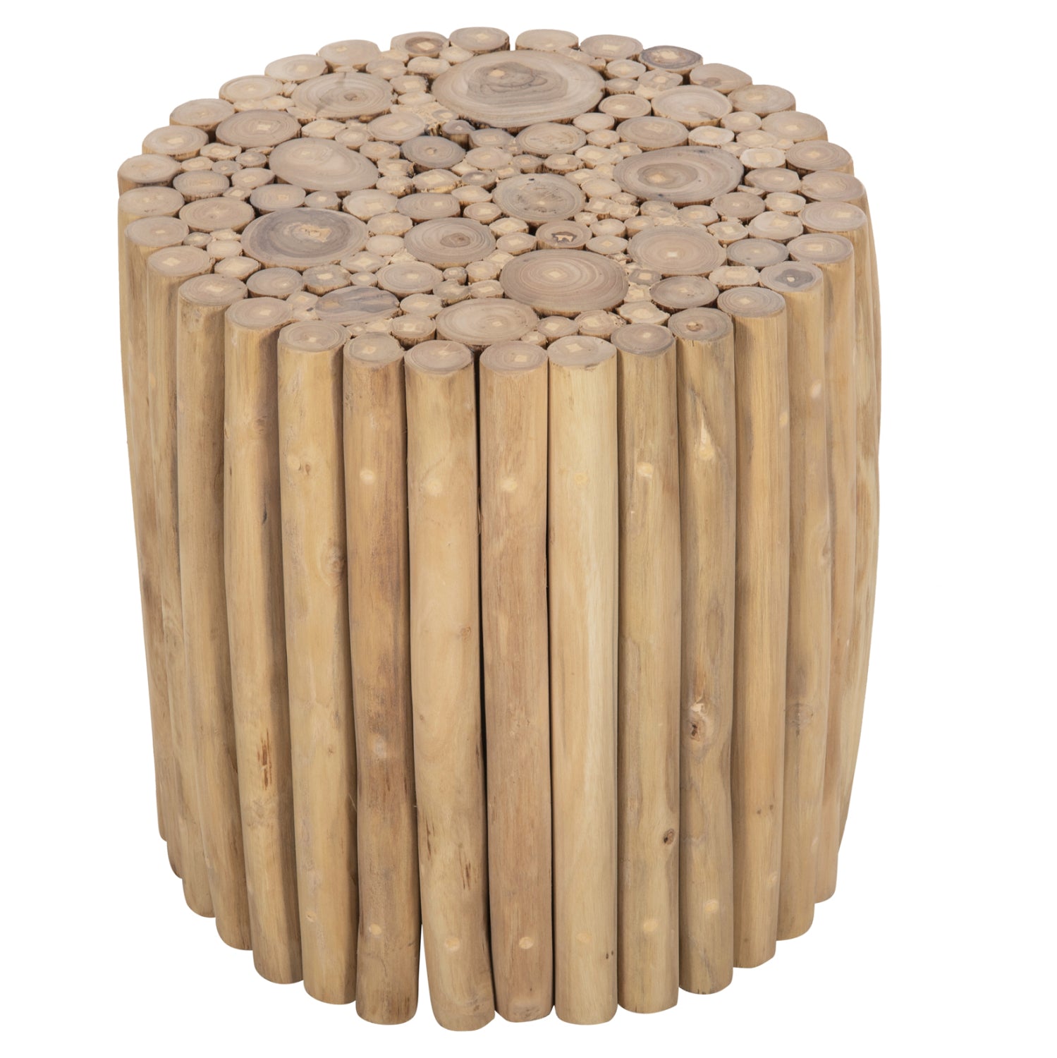 Холна маса COOTER естествен цвят  Φ39x40.5см